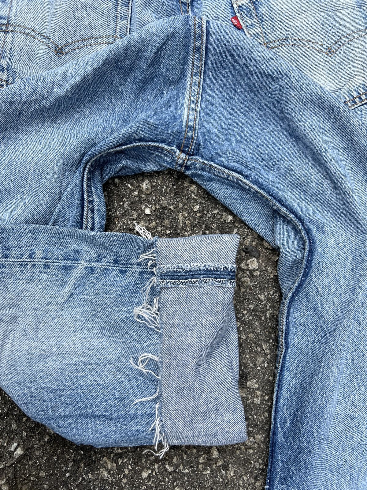 Levi's 11. Vintage 501 Levis Blue Basic Wash Size 30" / US 8 / IT 44 - 9 Thumbnail