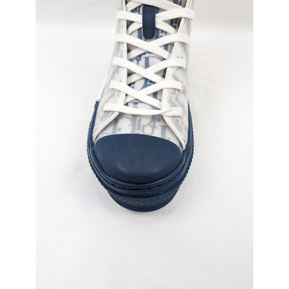 Dior o1rshd1 B23 HT Oblique Transparency in Blue Size US 12 / EU 45 - 6 Thumbnail