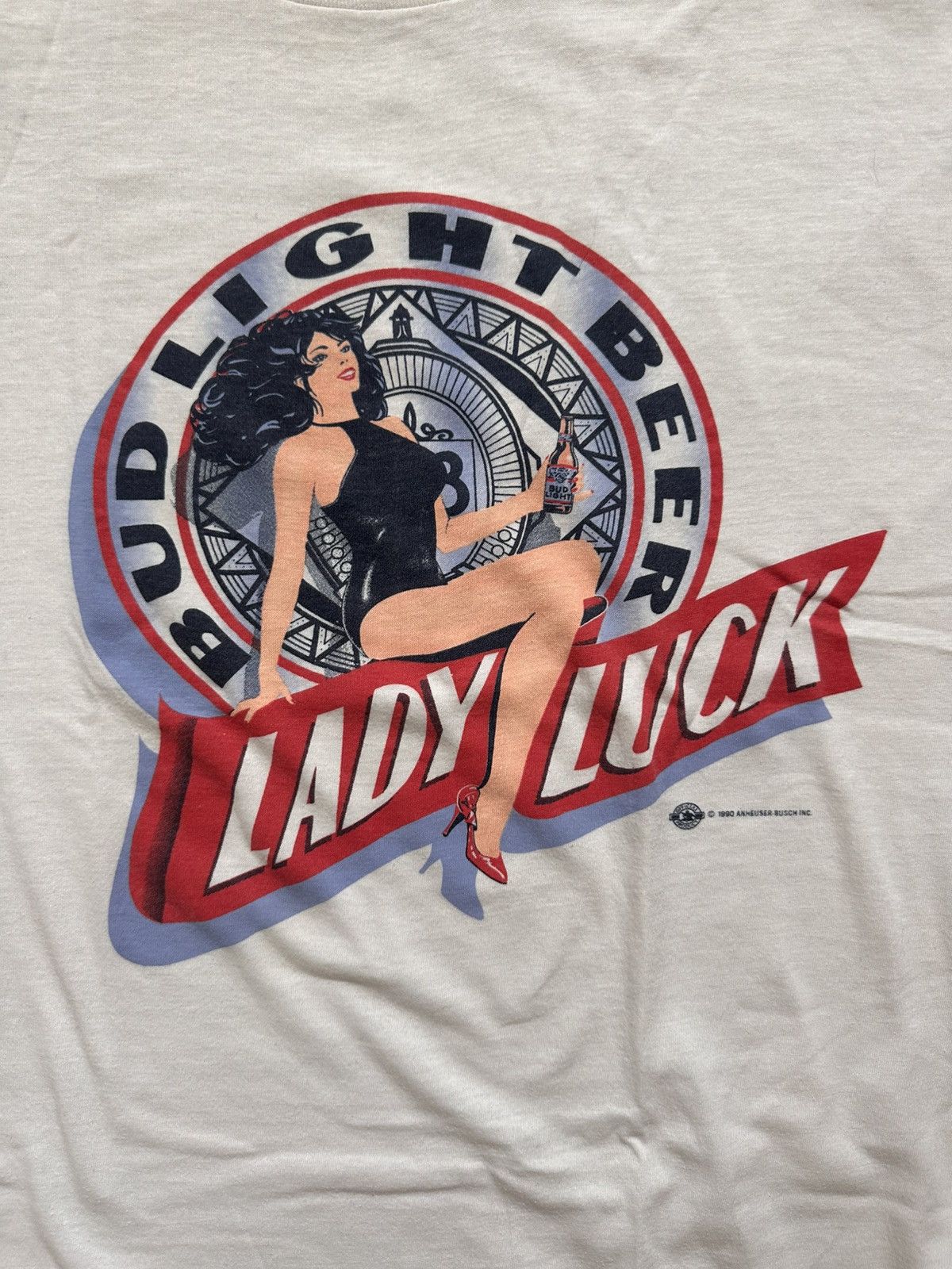 Vintage Vintage Bud light Lady Luck Size US XL / EU 56 / 4 - 2 Thumbnail