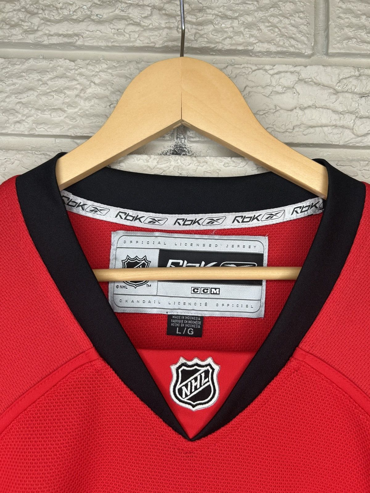 Reebok Vintage Reebok Ottawa Senators Dany Heatley Jersey Size US L / EU 52-54 / 3 - 4 Thumbnail