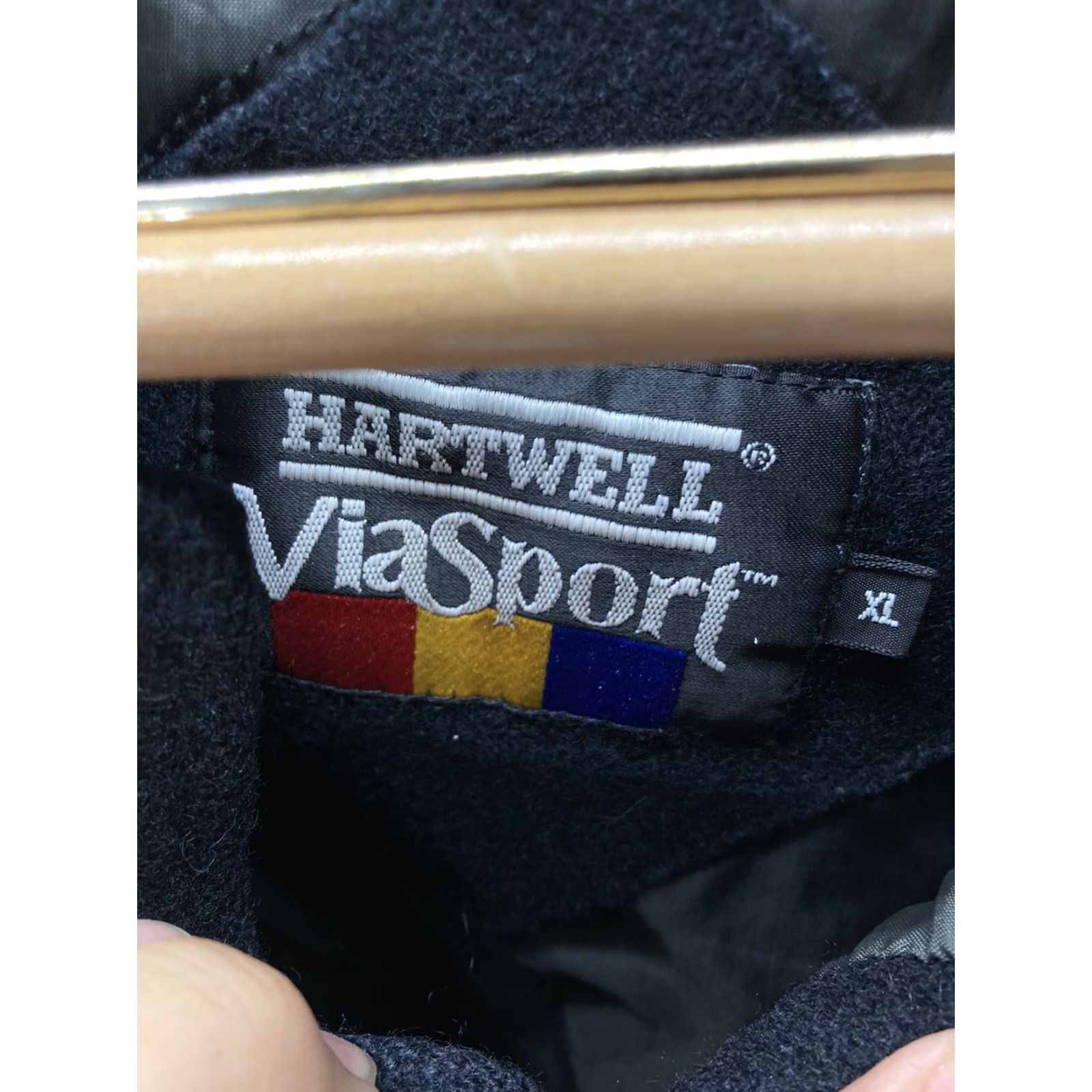 Vintage Frito Lay Cucamonga Jacket Coat Men XL Black Wool Blend Snap Vintage USA Varsity Jacket Men Size US XL / EU 56 / 4 - 5 Thumbnail