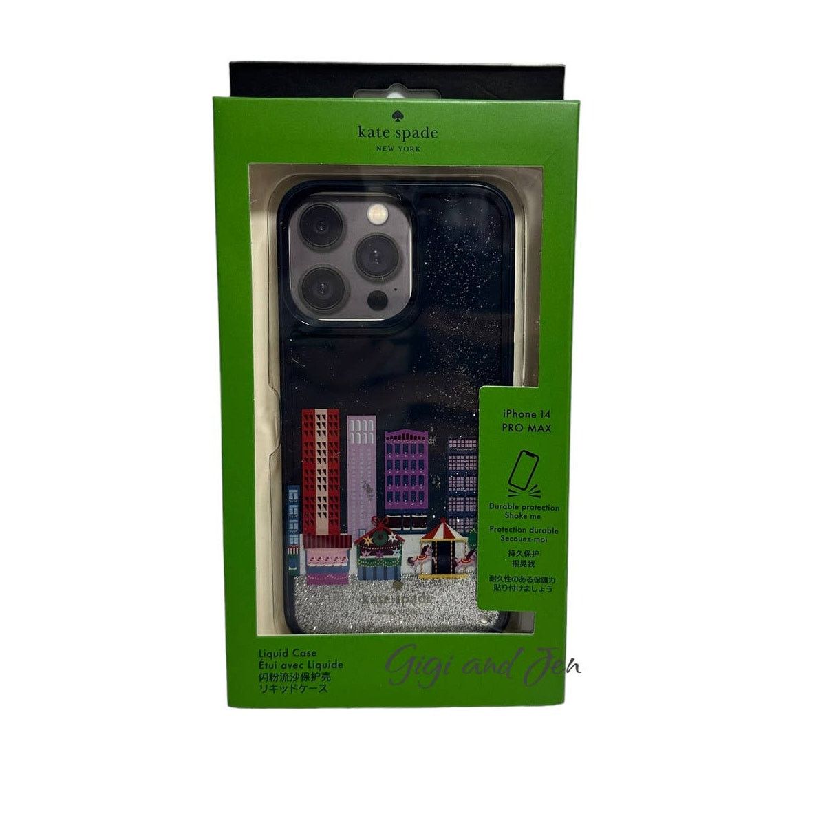 Kate Spade kate Spade Winter Wonders Iphone 14 PRO Max liquid case Size ONE SIZE - 1 Thumbnail