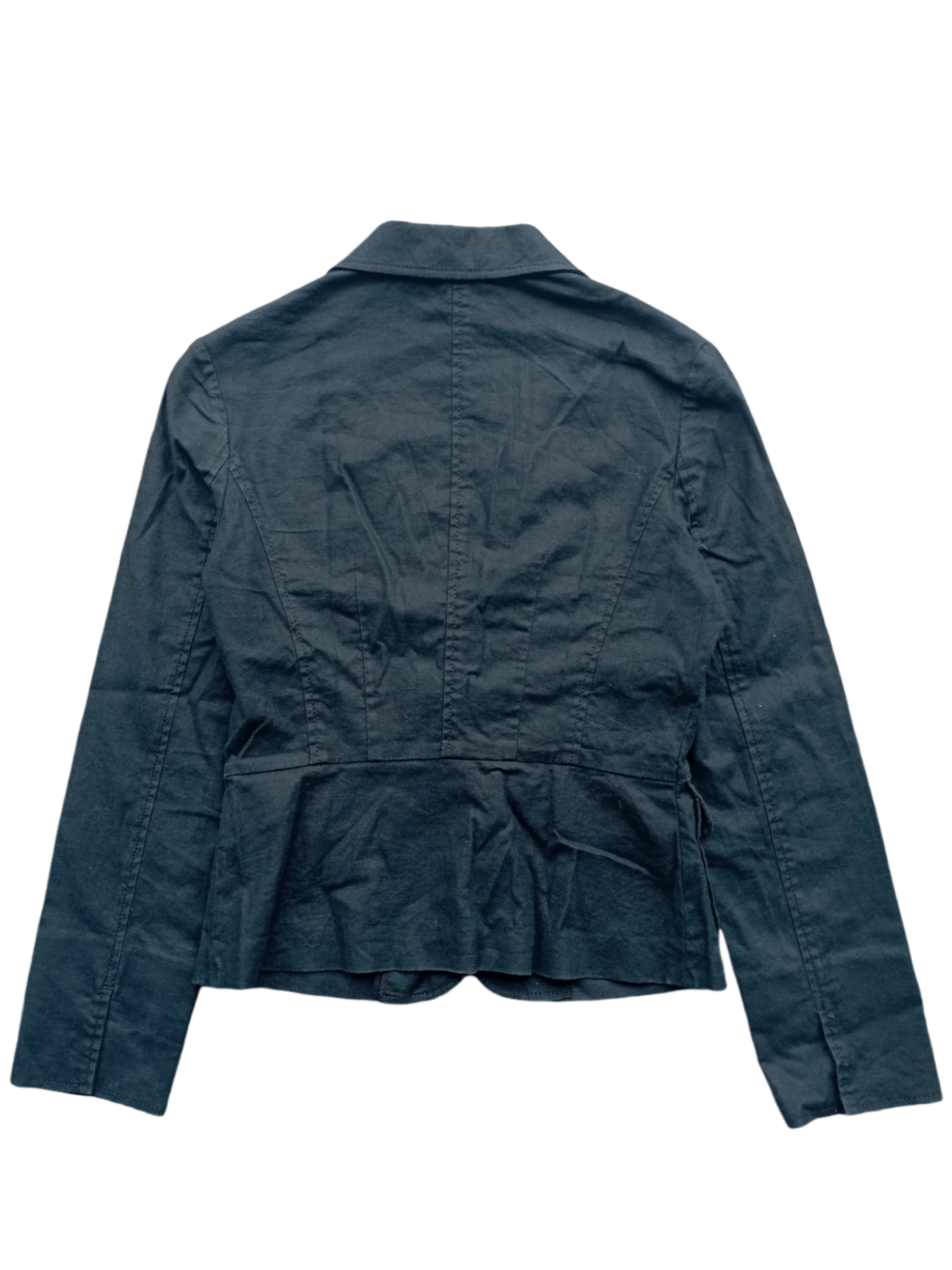 Japanese Brand × Yohji Yamamoto Le Chambre D'Ine by Yohji Yamamoto Black Blazer Size S / US 4 / IT 40 - 6 Thumbnail