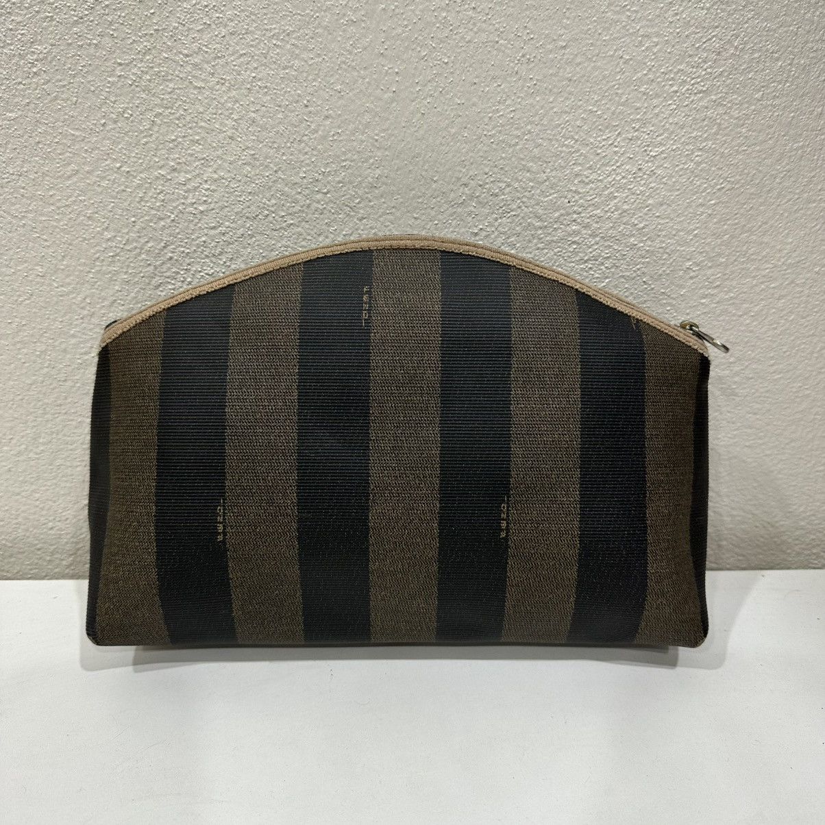Fendi ‼️YES‼️ FENDI PEQUIN STRIPE CLUTCH MAKE UP BAG Size ONE SIZE - 3 Thumbnail