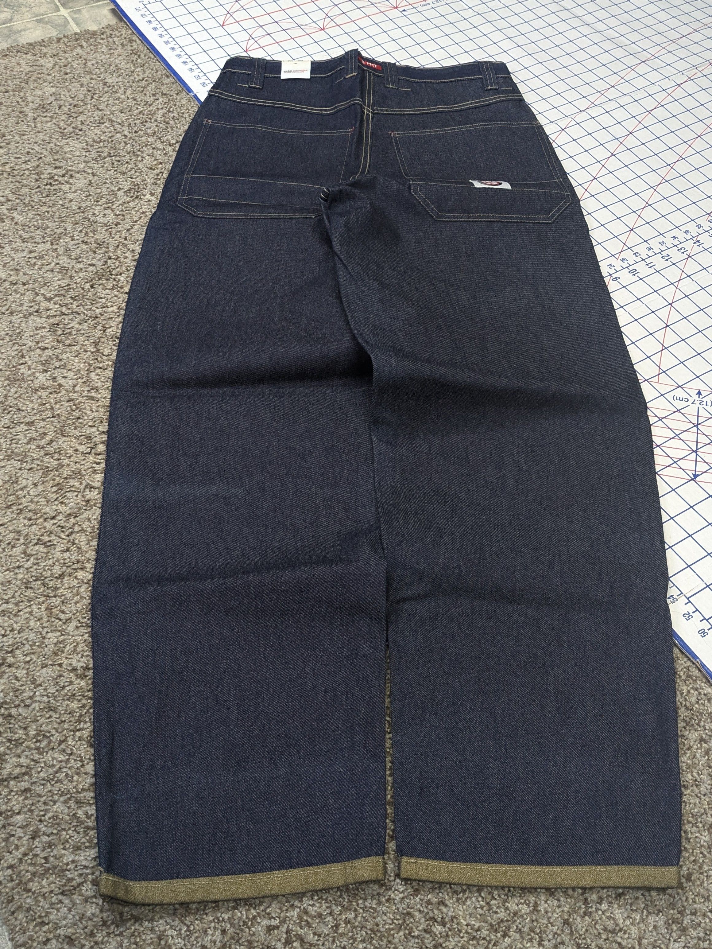 Ecko Unltd. y2k Golden Ecko Unltd reversible jeans hip hop southpole Size US 32 / EU 48 - 4 Thumbnail
