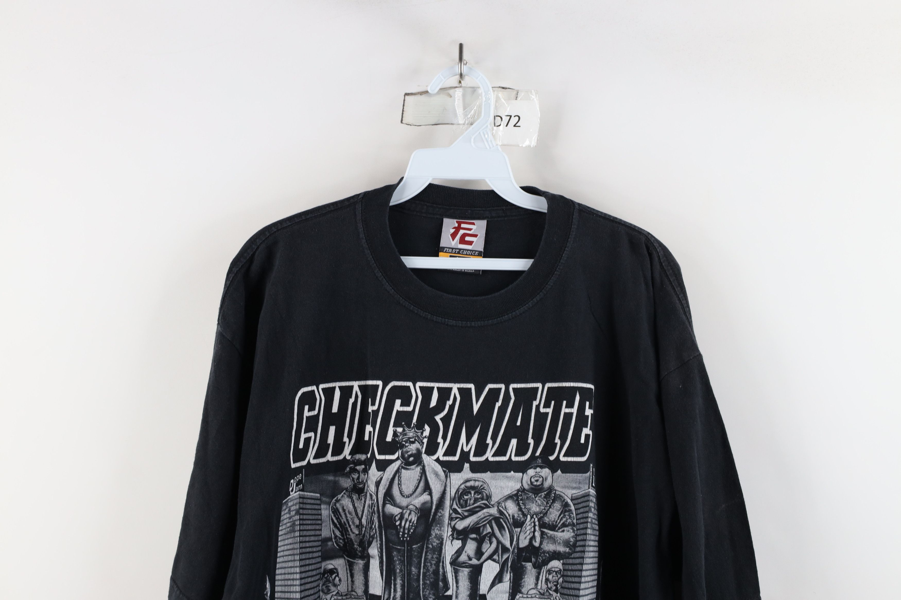 Vintage Vintage Y2K Streetwear Rap 2Pac Biggie Fat Joe T-Shirt USA Size US XL / EU 56 / 4 - 2 Thumbnail