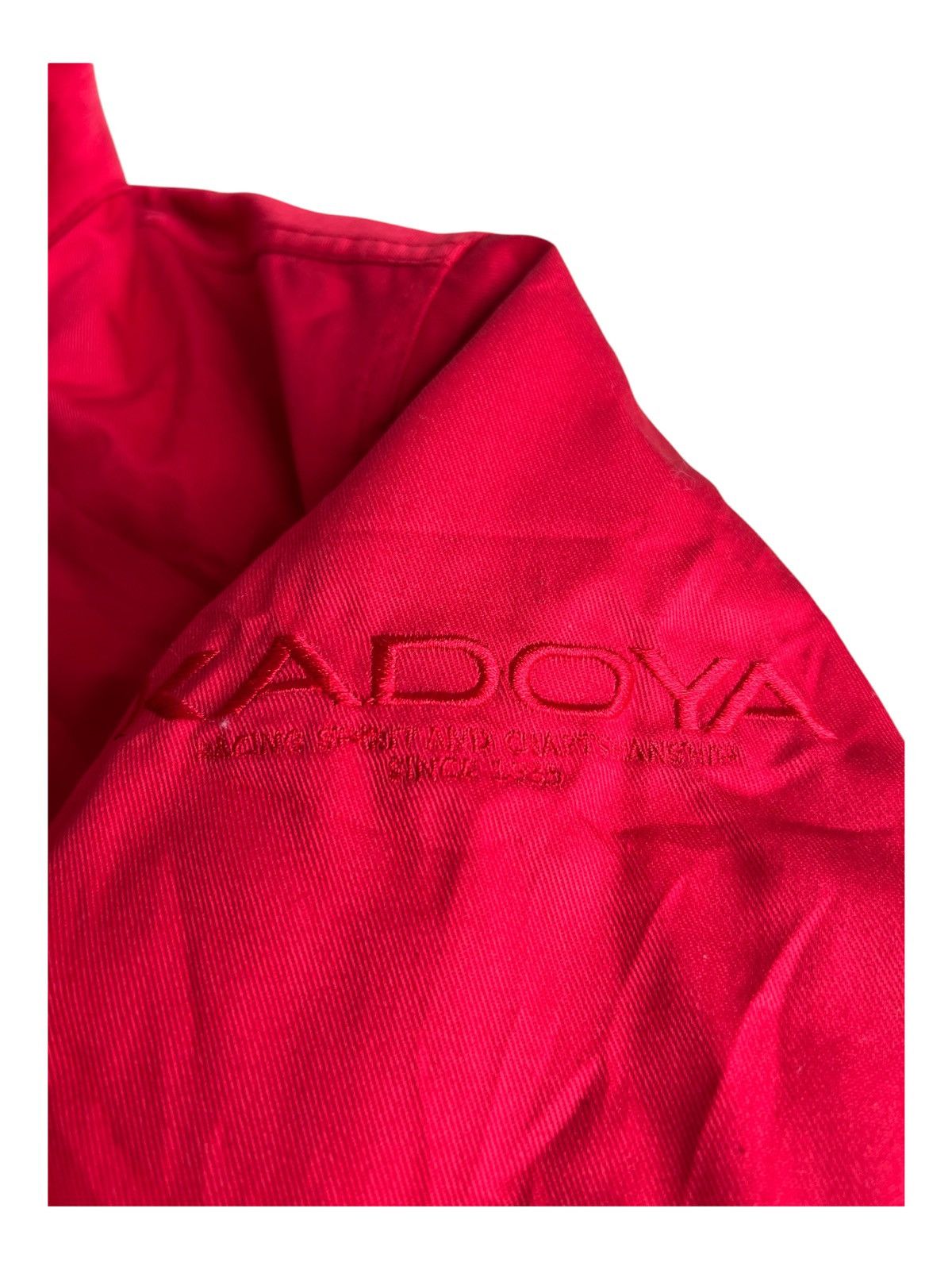 Kadoya Kadoya 🇯🇵 Racing Crafted Red Cruise Ride Winter Jacket Racing Size US S / EU 44-46 / 1 - 6 Thumbnail