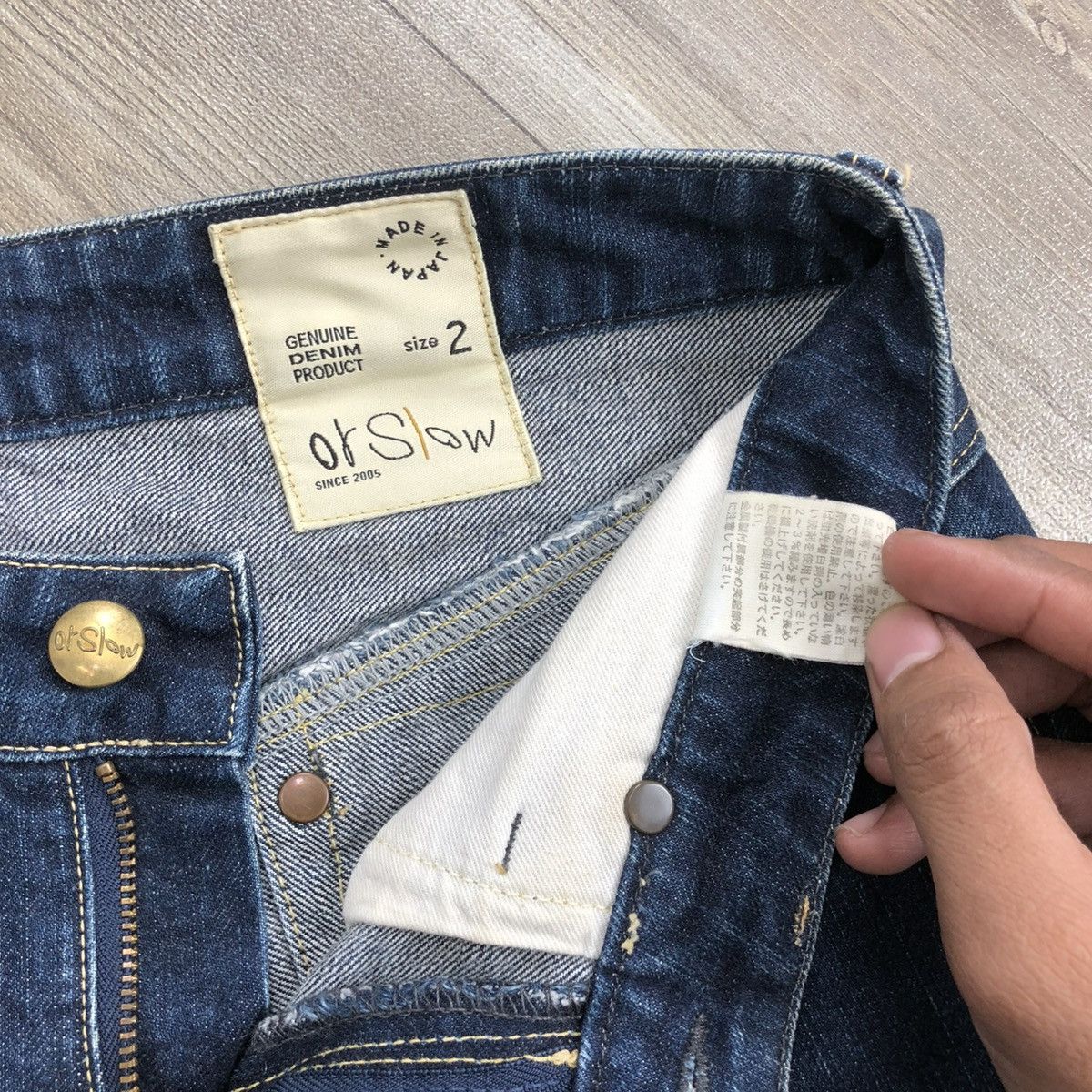 Japanese Brand × Orslow × Vintage 🇯🇵 Vintage OrSlow Japan Faded Blue Denim Women Jeans Size 27" / US 4 / IT 40 - 10 Thumbnail