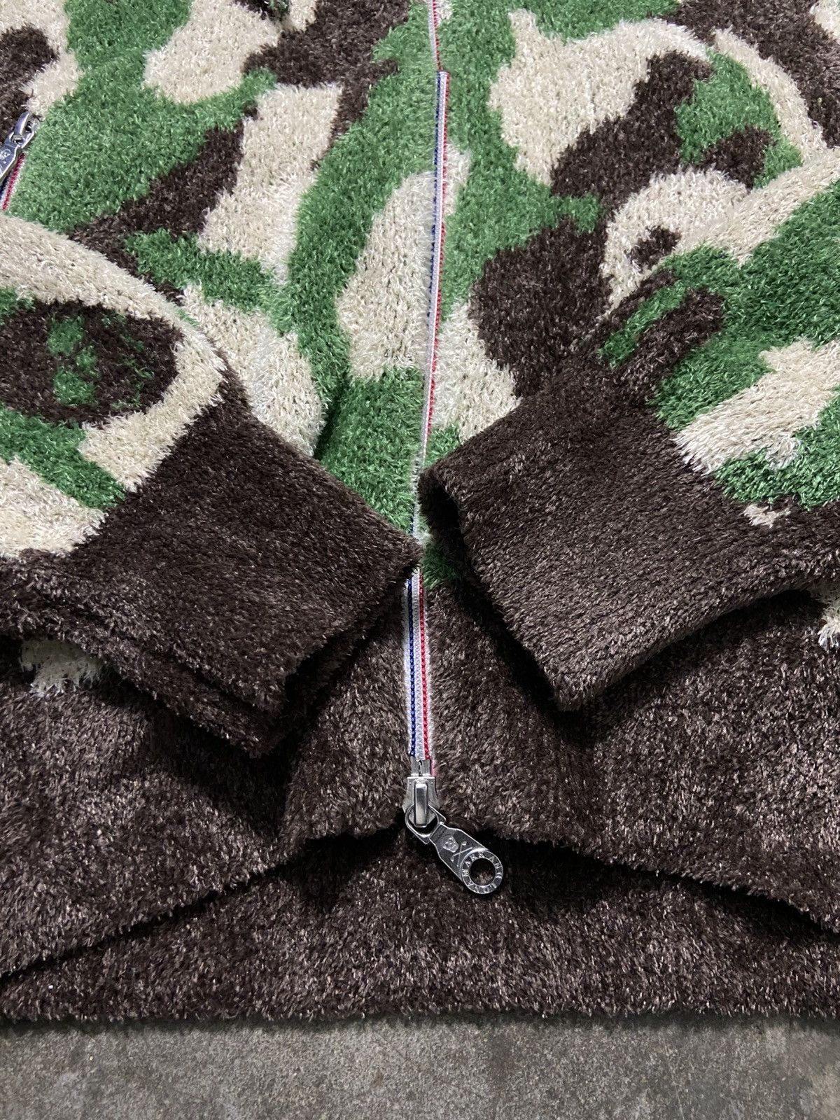 Sports Specialties Mark & Lona Golf Camo Skull Knit Sweater Zip-Up Hoodie Size US M / EU 48-50 / 2 - 8 Thumbnail