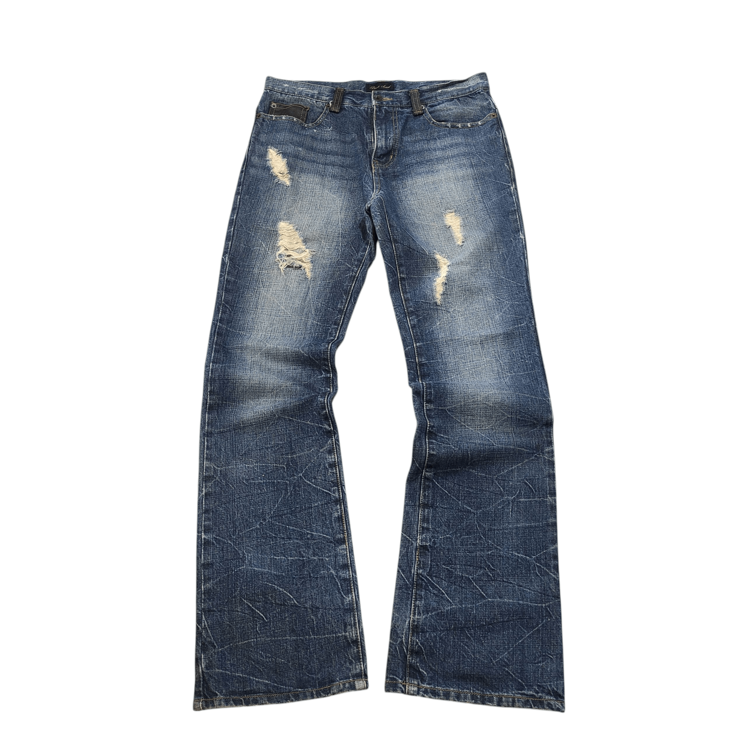 Tornado Mart 2000s Tornado Mart Tribal Flare Jeans | Grailed