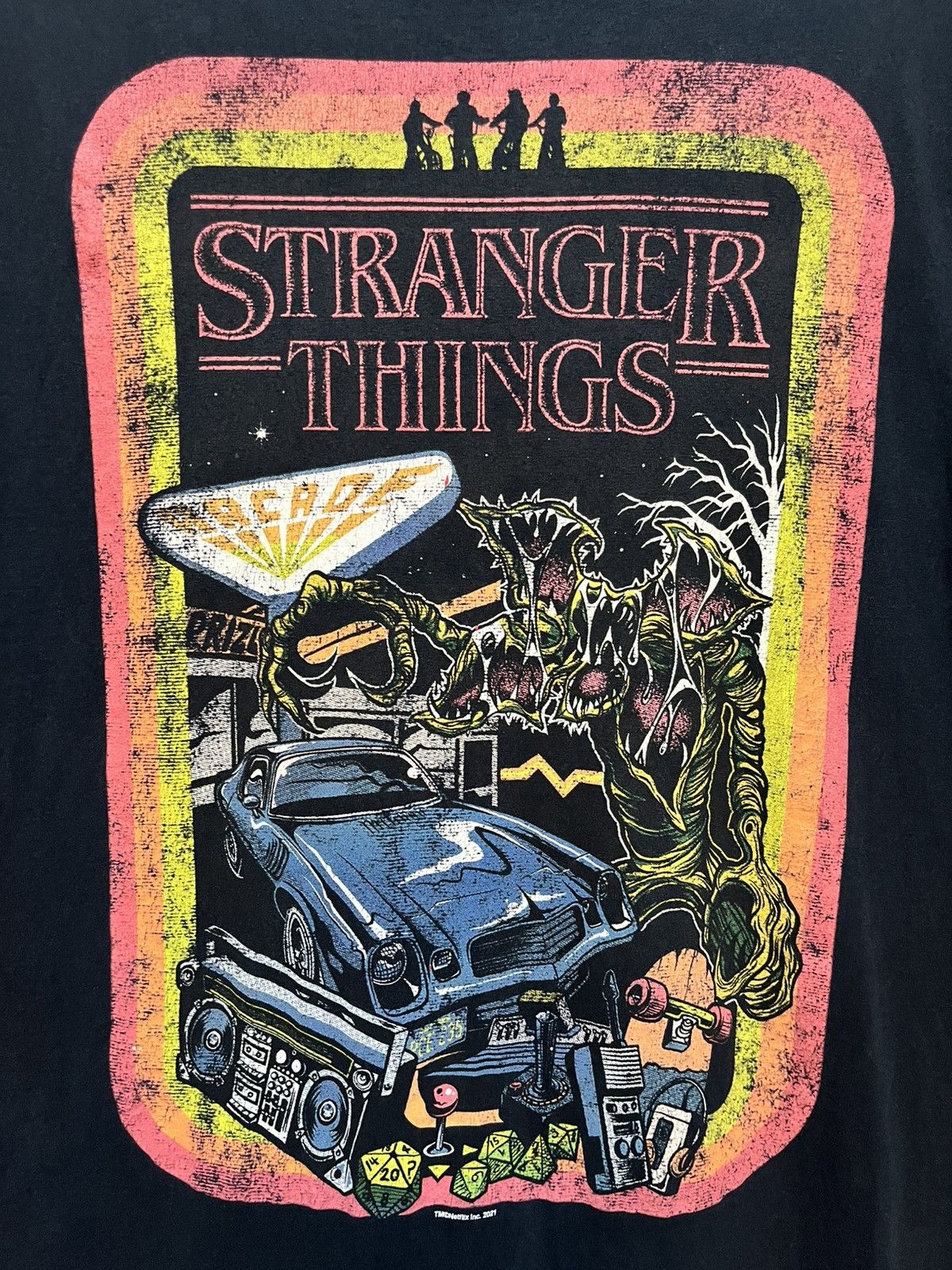 Vintage Stranger Things t- shirt 2021’s Size US L / EU 52-54 / 3 - 2 Thumbnail