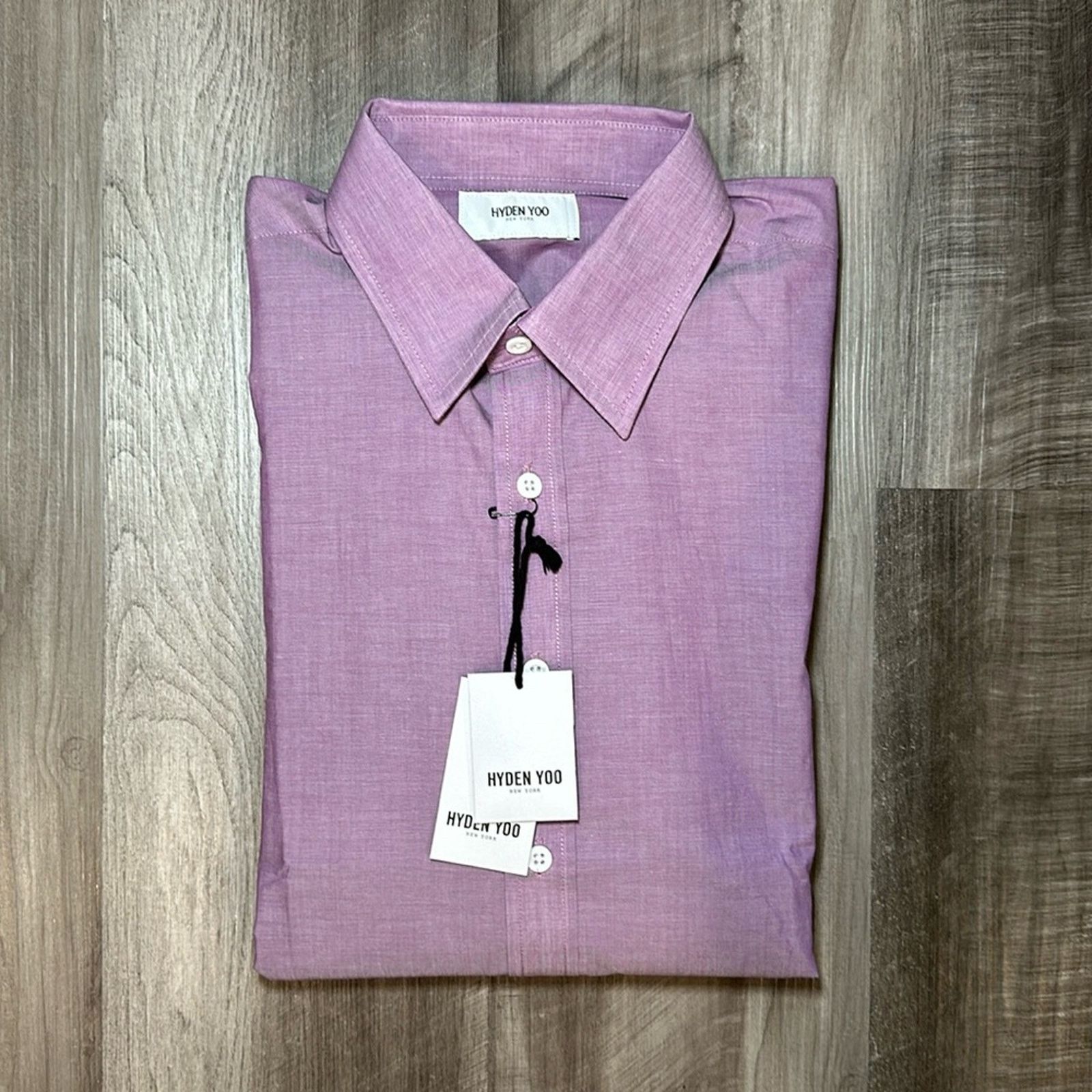 Hyden Yoo Hyden Yoo Long Sleeve Button Down - Small Size US S / EU 44-46 / 1 - 1 Thumbnail