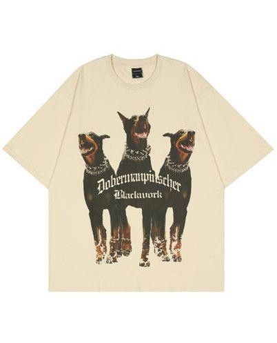 Other Doberman Print Graphic T Shirt Size US L / EU 52-54 / 3 - 1 Thumbnail