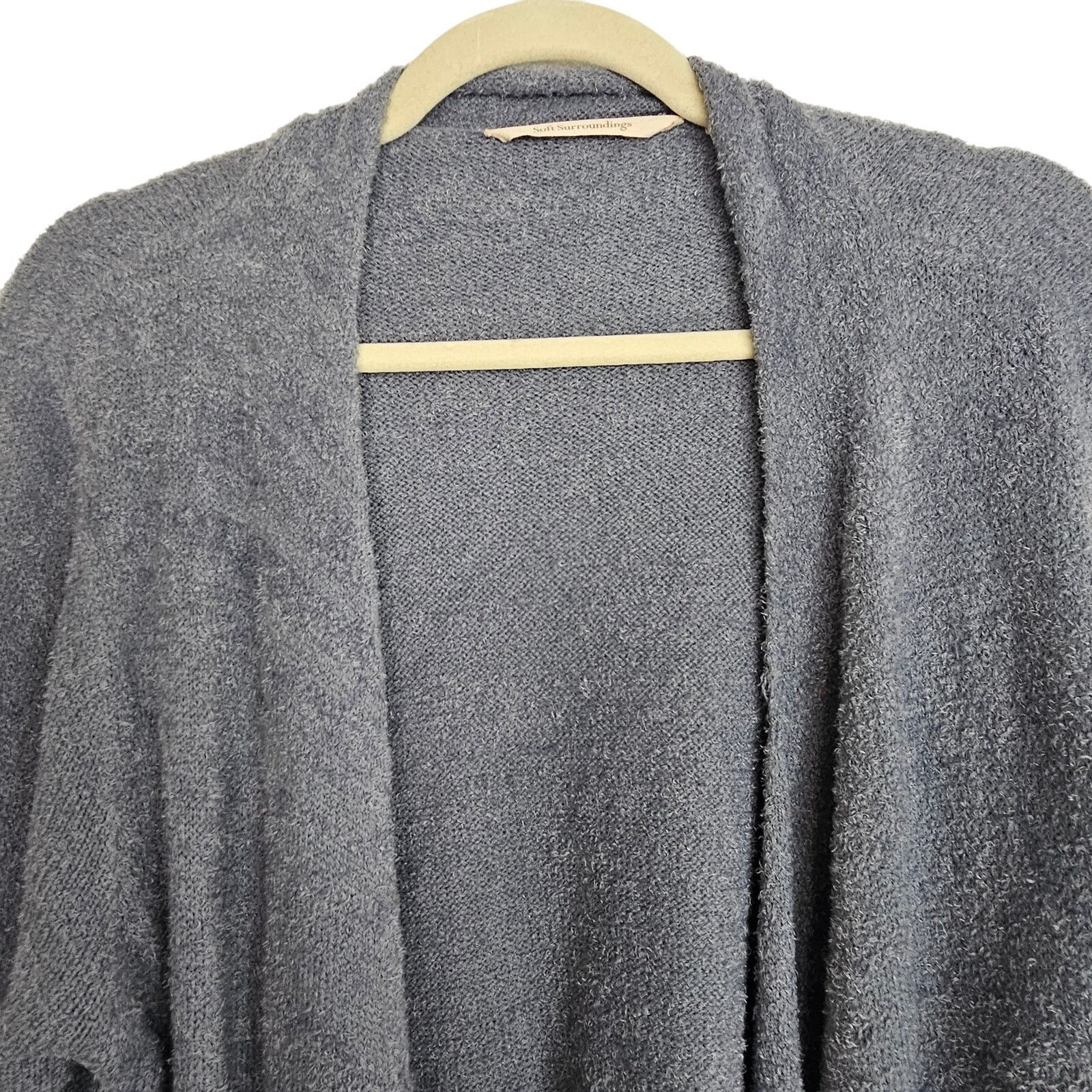 Soft Surroundings Soft Surroundings Womens Open Front Cardigan Sweater Sz L/XL Size L / US 10 / IT 46 - 2 Thumbnail