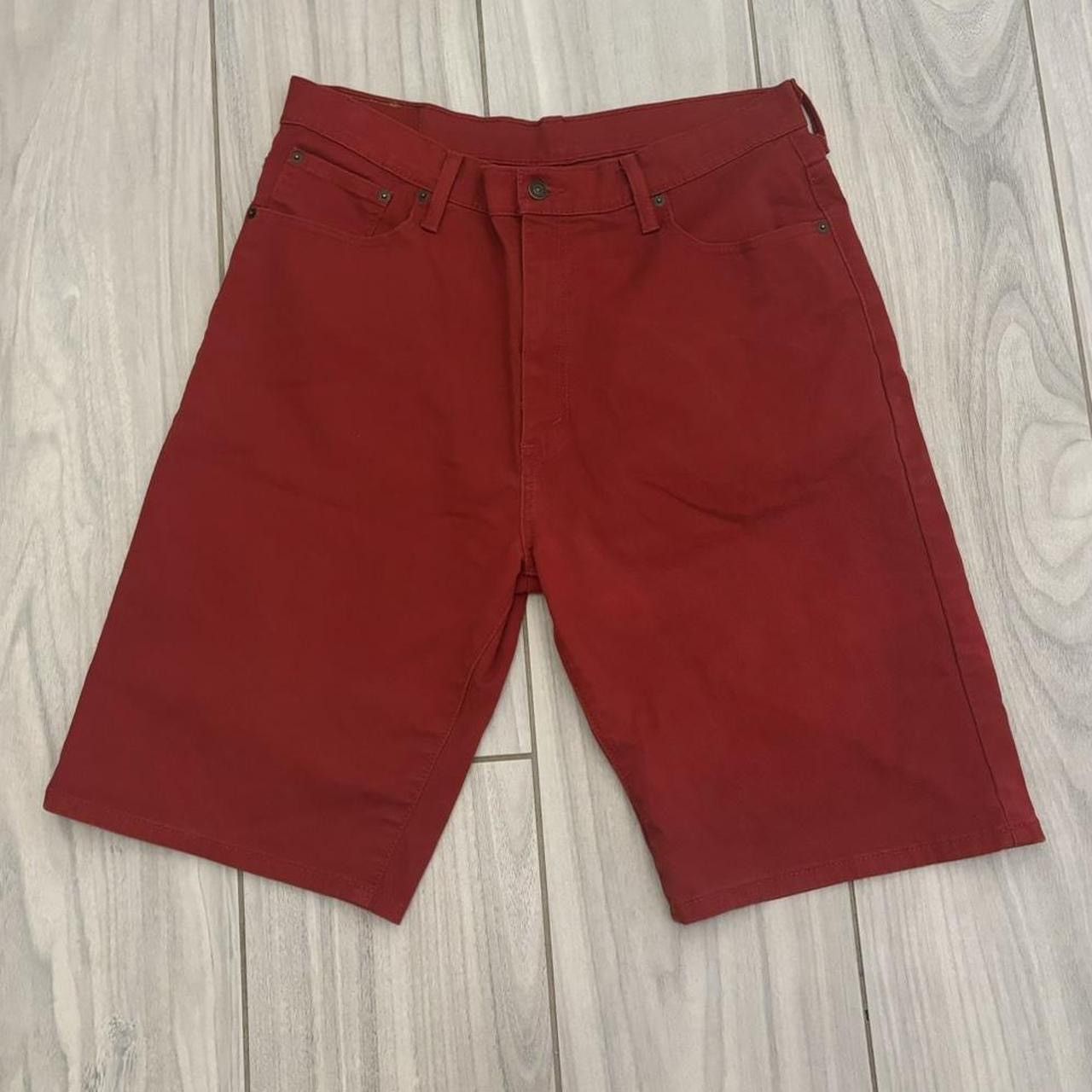 Levi's × Levi's Vintage Clothing × Vintage Baggy Levis Red Jorts Size US 36 / EU 52 - 1 Thumbnail