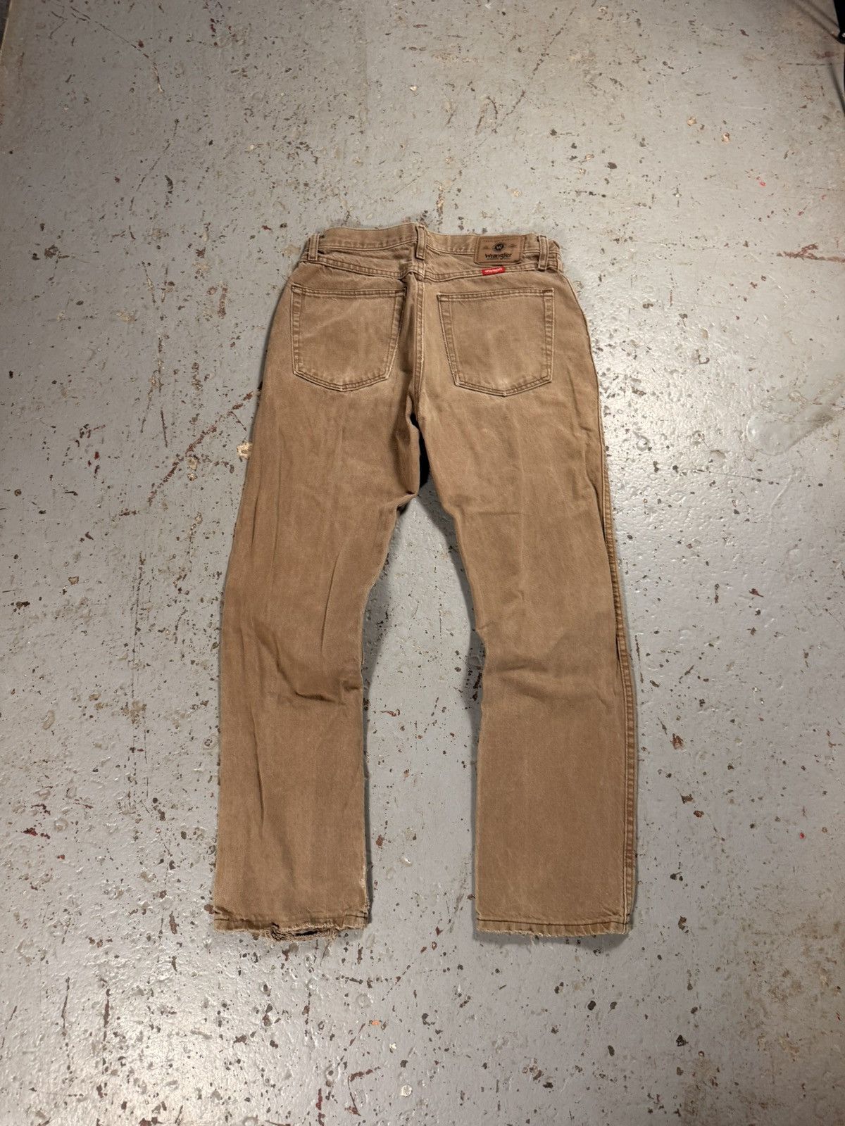 Wrangler Vintage Classic Mocha Brown Wrangler Denim Pants Size US 32 / EU 48 - 1 Thumbnail