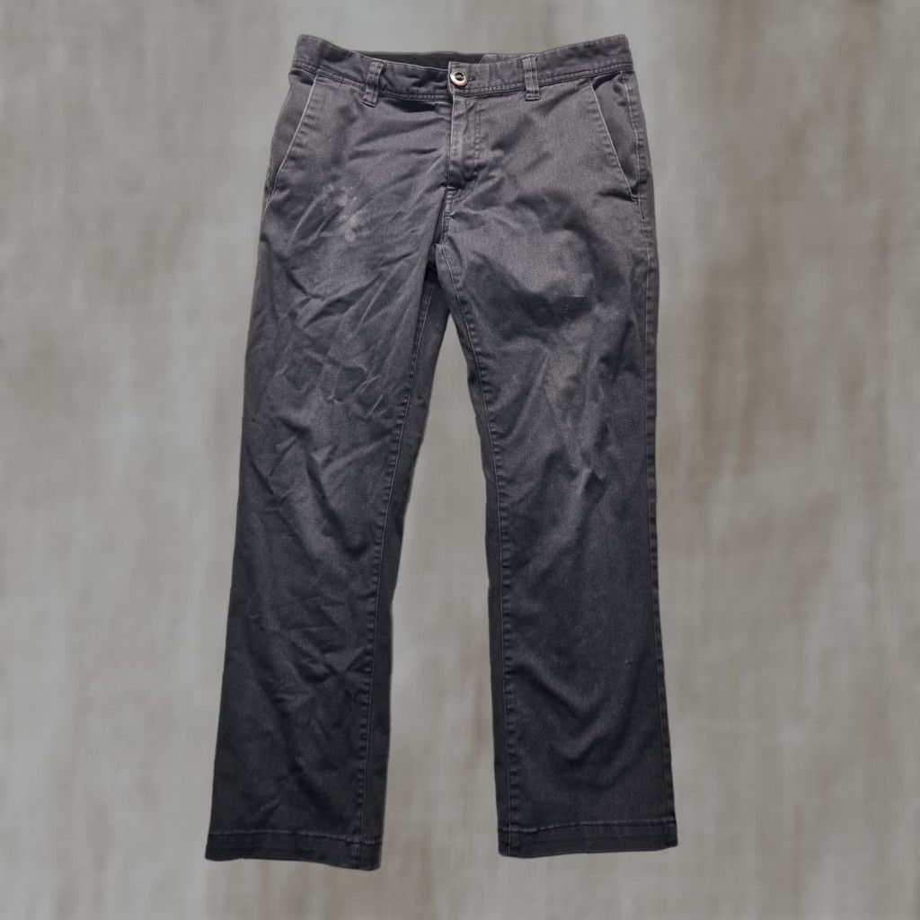 Volcom Volcom Vorta Slim Straight Jeans Men's Size 32 Black Denim 5-Pocket Size US 32 / EU 48 - 1 Thumbnail
