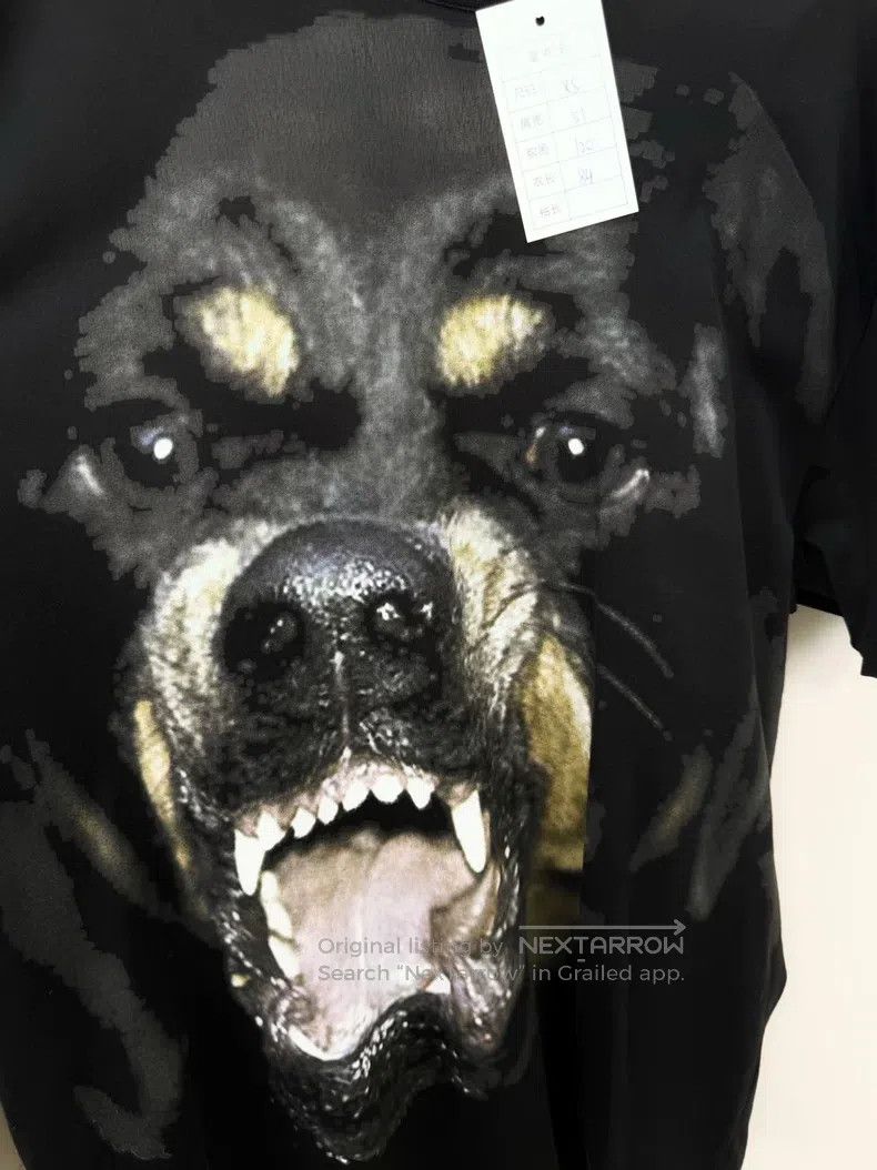 Givenchy Givenchy Dog Head Printed Short Sleeve T-Shirt Size US XS / EU 42 / 0 - 4 Thumbnail