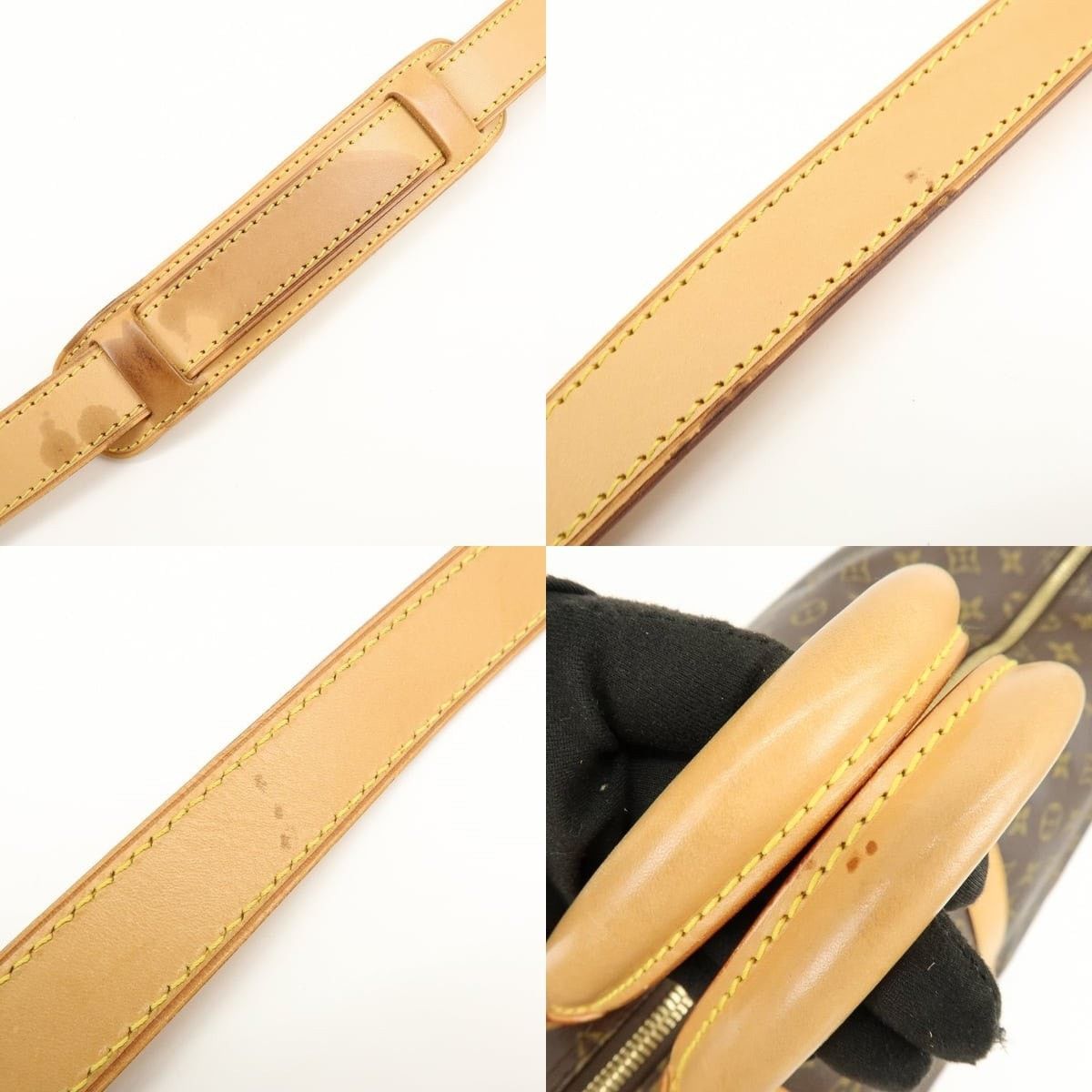 Louis Vuitton Louis Vuitton Monogram Keepall Bandouliere 55 Duffle Bag Size ONE SIZE - 4 Thumbnail