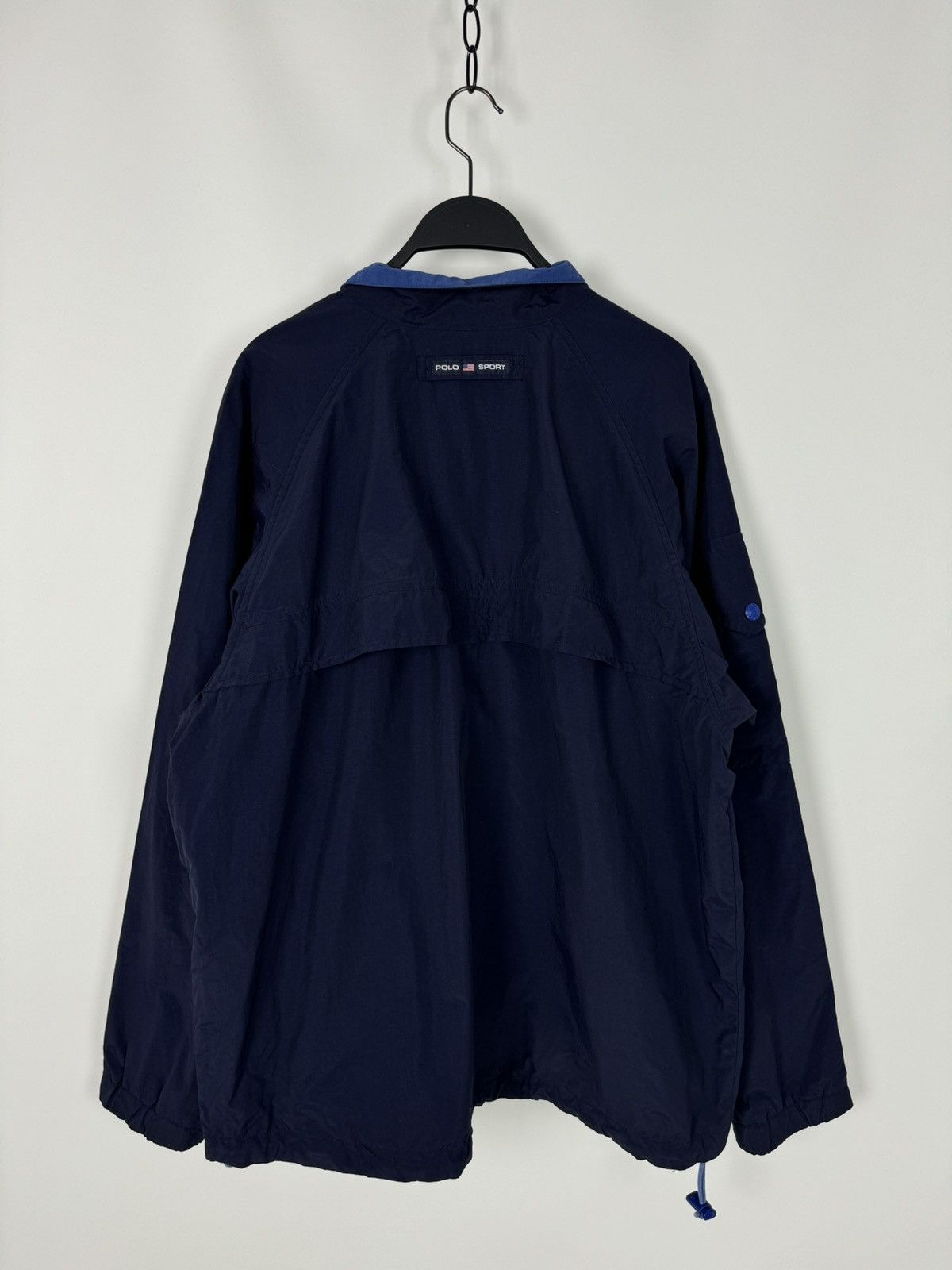 Polo Ralph Lauren Vintage Polo Sport Windbreaker Jacket Size US M / EU 48-50 / 2 - 2 Thumbnail