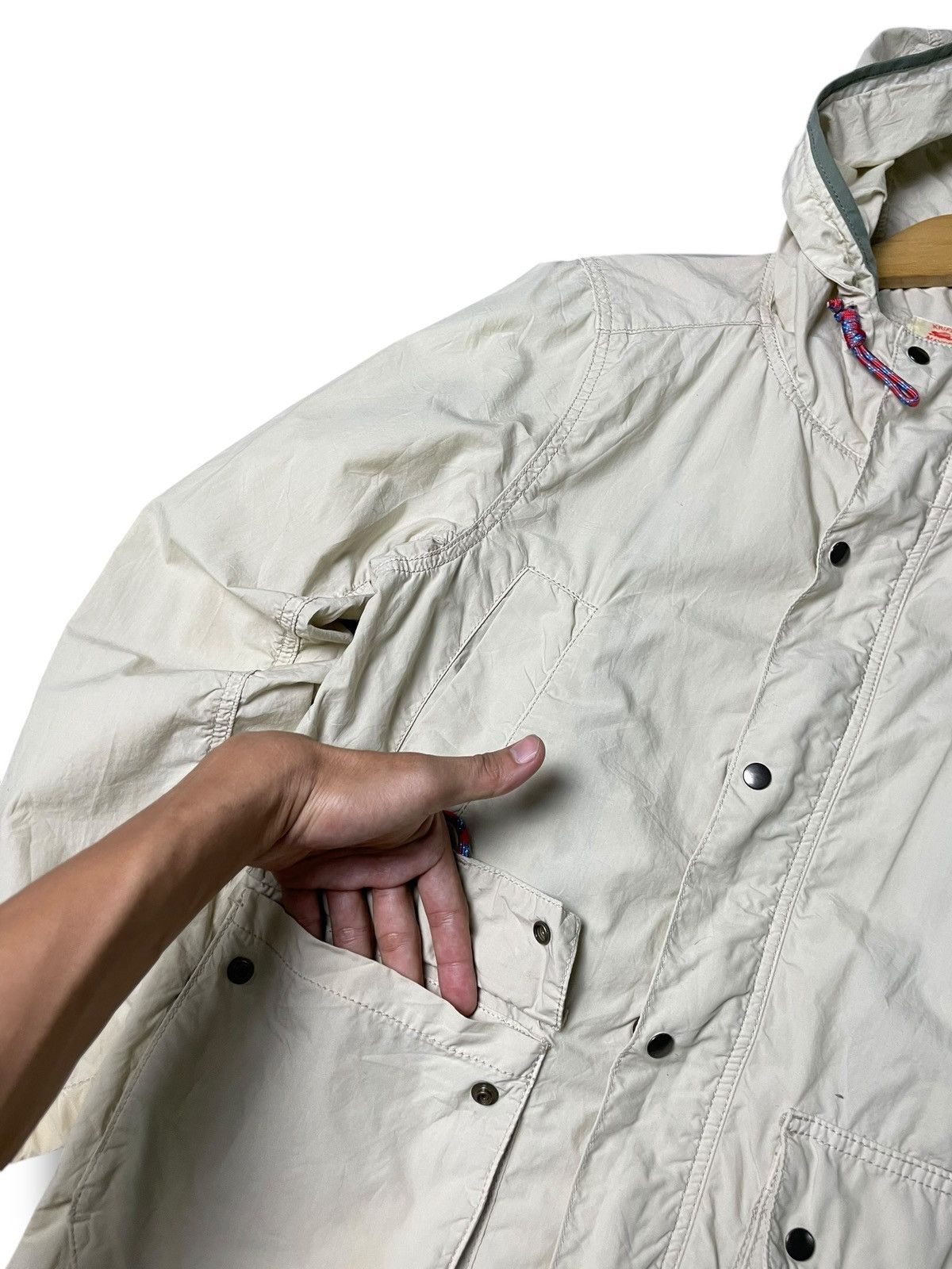 Japanese Brand × Vintage Kriff Mayer Brand Hooded Light Jacket (61) Size US M / EU 48-50 / 2 - 7 Thumbnail