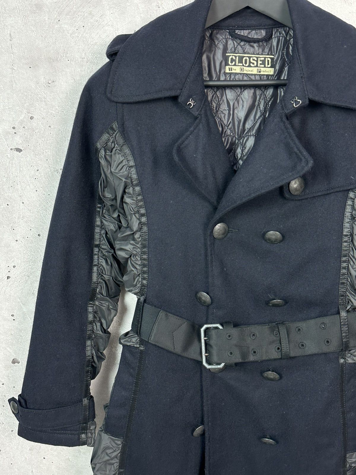 CLOSED × Marithe + Francois Girbaud Marithe Francois Girbaud Closed Avantgarde Style Wool Trench Size M / US 6-8 / IT 42-44 - 5 Thumbnail