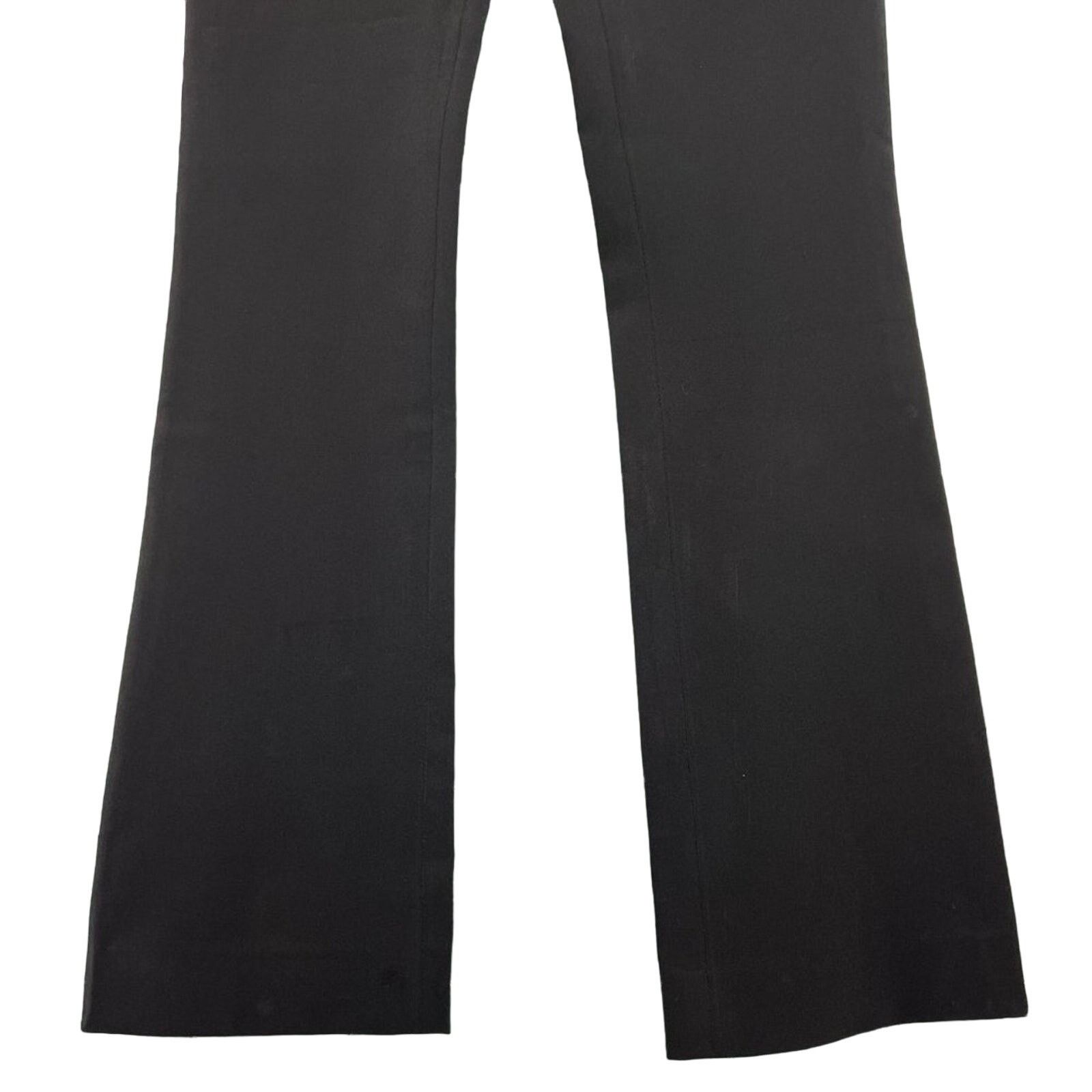 Theory Theory Faux Leather Trim Straight Pants Black Size 8 Size 30" / US 8 / IT 44 - 10 Thumbnail