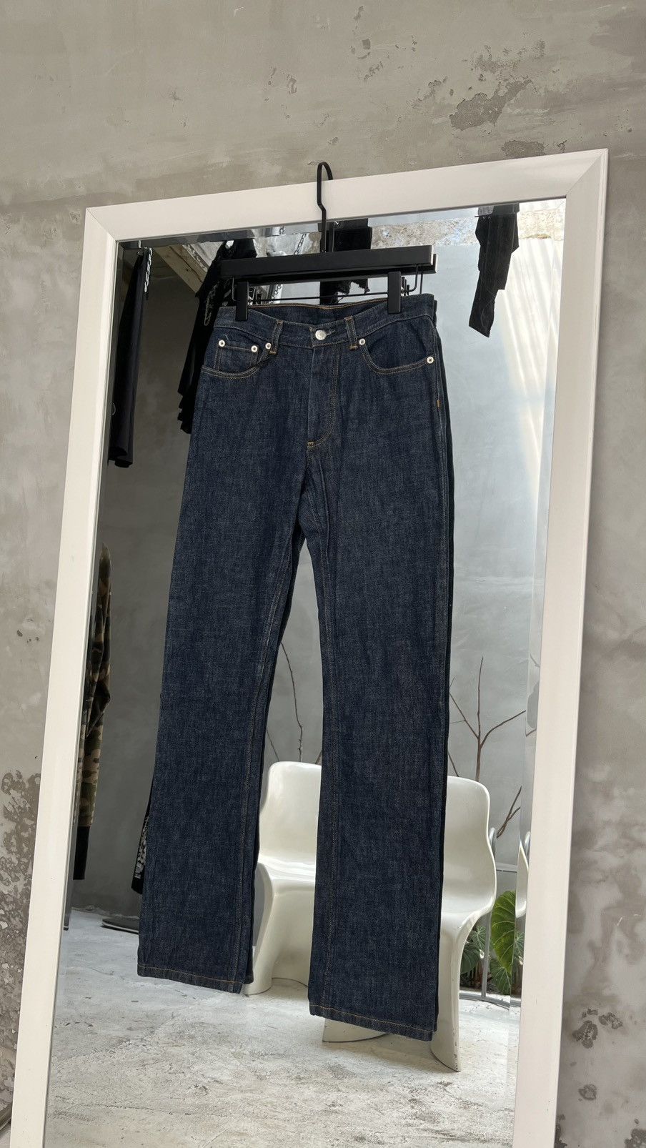 Designer × Helmut Lang Helmut Lang Demin Pants Size US 29 - 1 Thumbnail