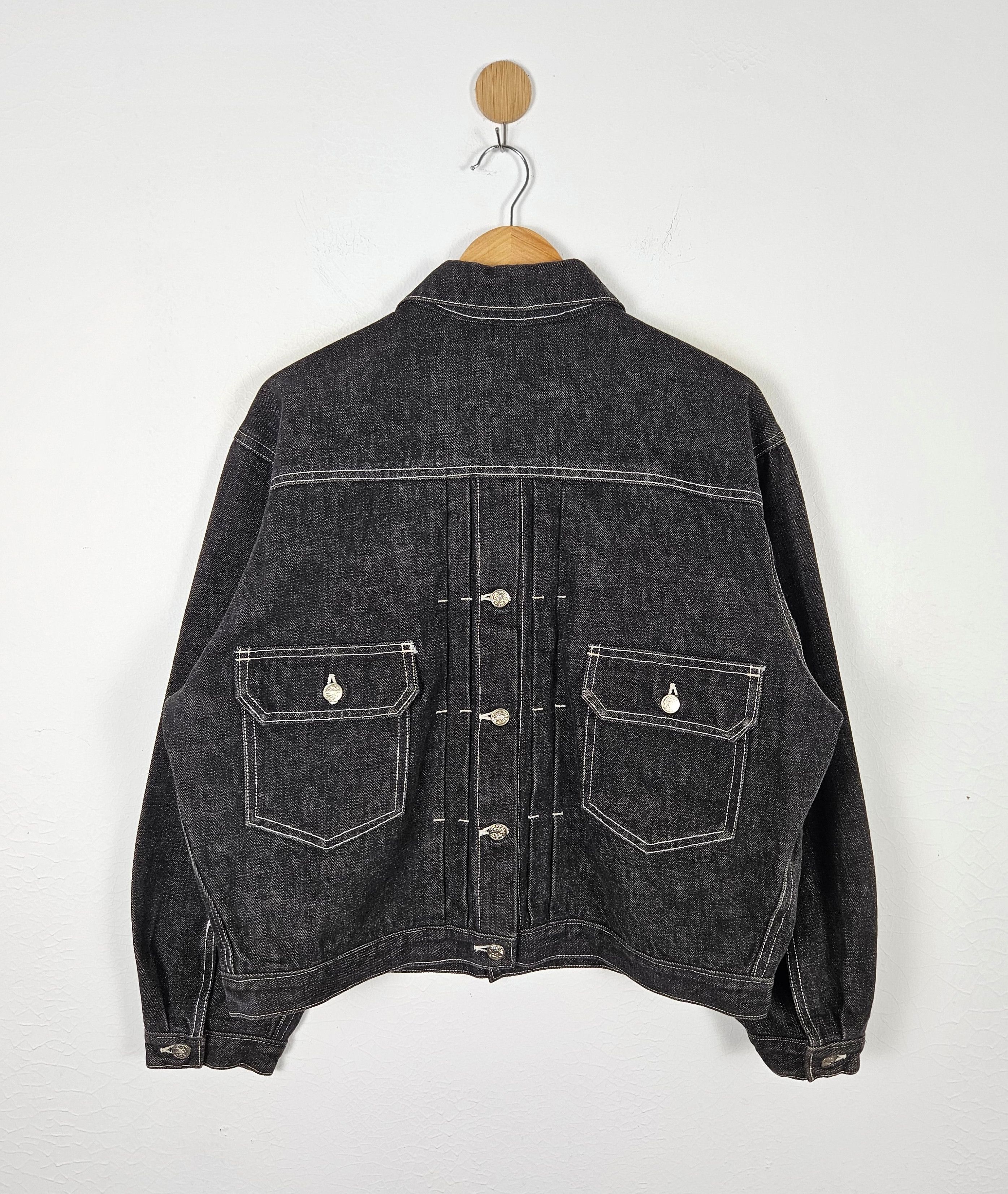 Japanese Brand Milkboy Denim Jeans designer Jacket Size US XL / EU 56 / 4 - 3 Thumbnail