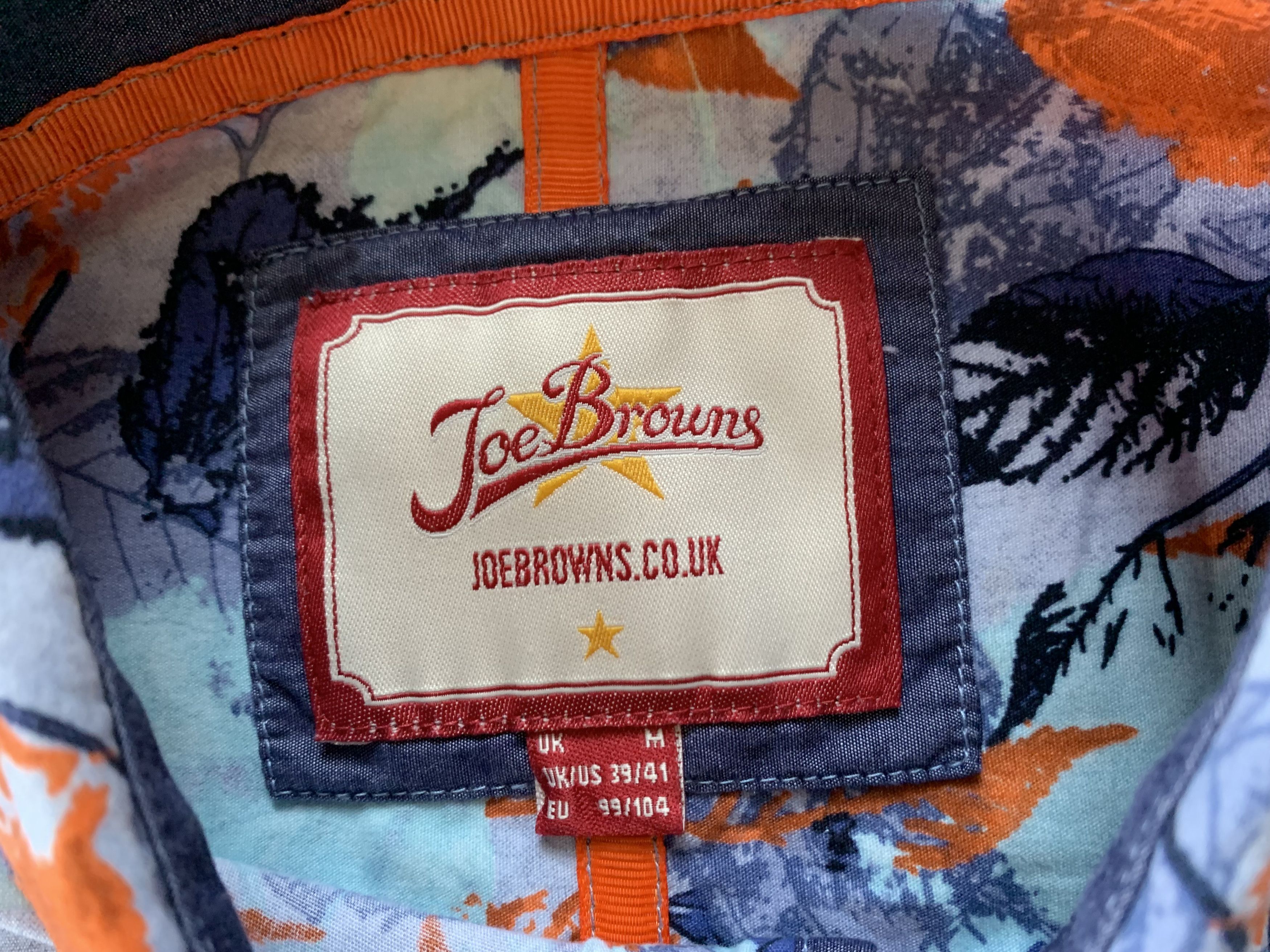 Other Joe Browns Long Sleeve Hawaiian Shirt Size US M / EU 48-50 / 2 - 6 Thumbnail