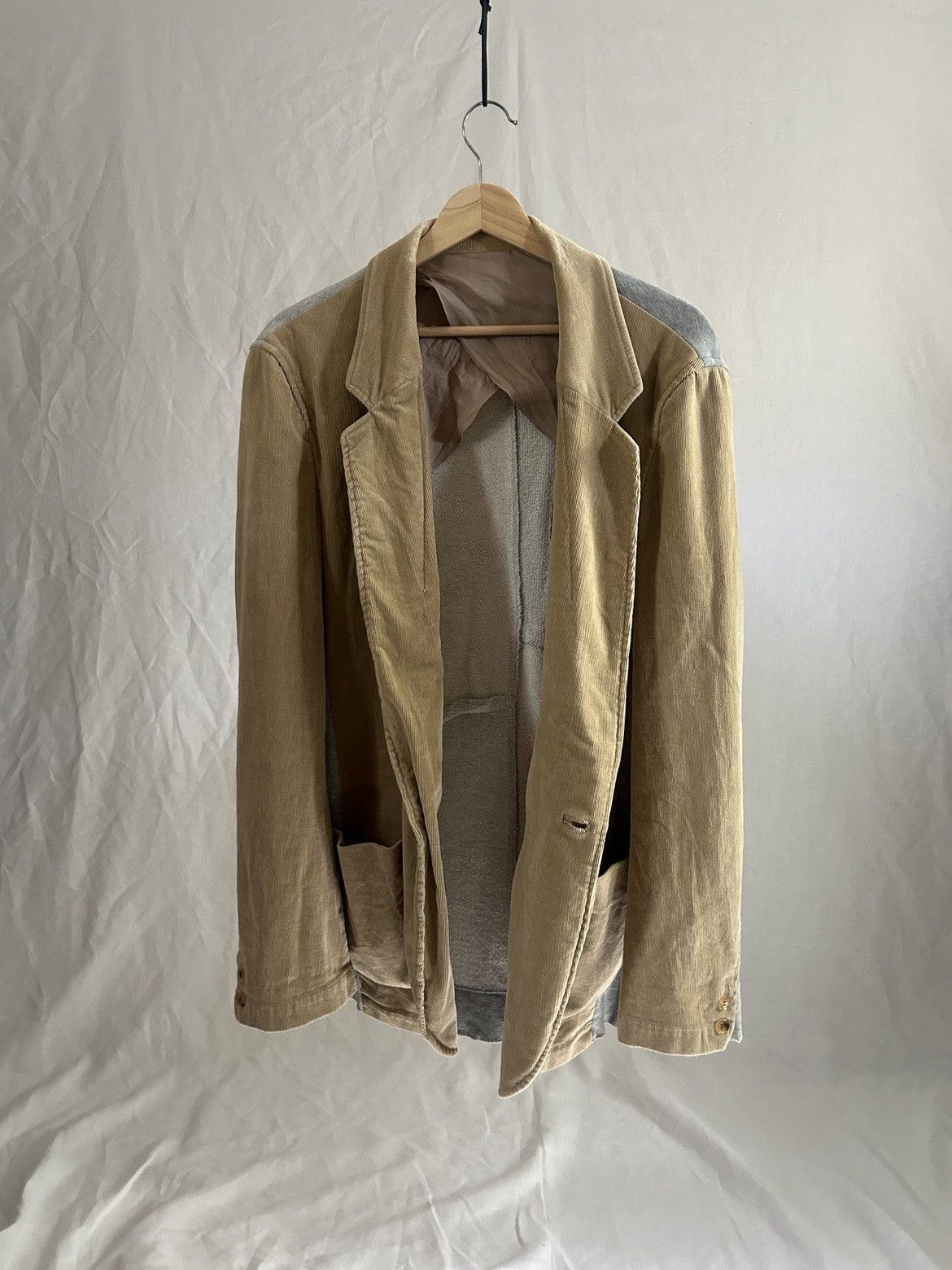 Undercover Undercover AW03 "Paper Doll" Corduroy Hybrid Blazer Size 40R - 11 Thumbnail