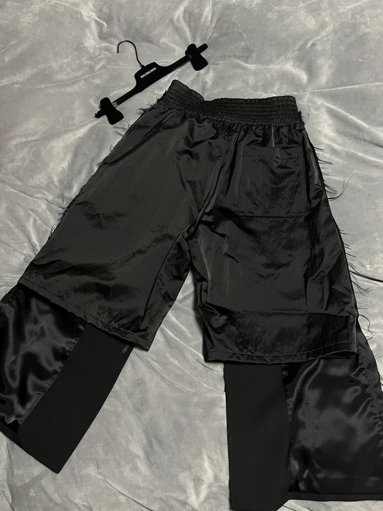 Balenciaga Balenciaga Silk Wool Patchwork Skirt Pants - dmc Size US 36 / EU 52 - 1 Thumbnail