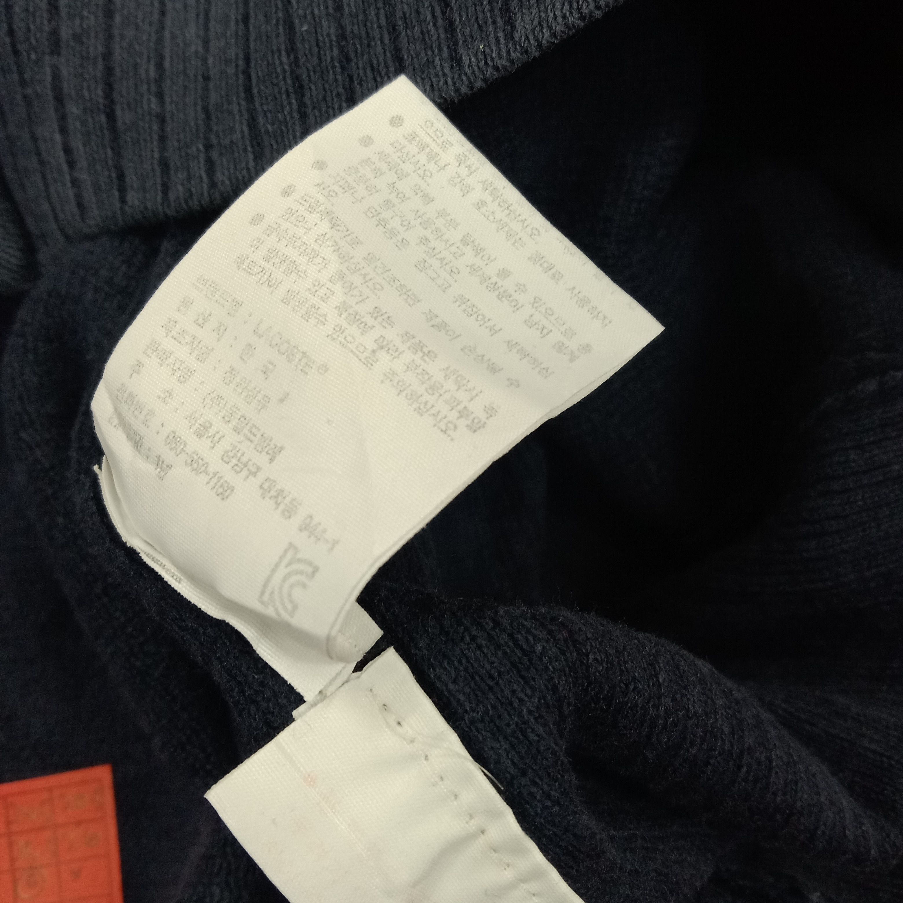 Lacoste × Vintage Lacoste Small Logo Design Streetwear Style Sweater Size US L / EU 52-54 / 3 - 9 Thumbnail