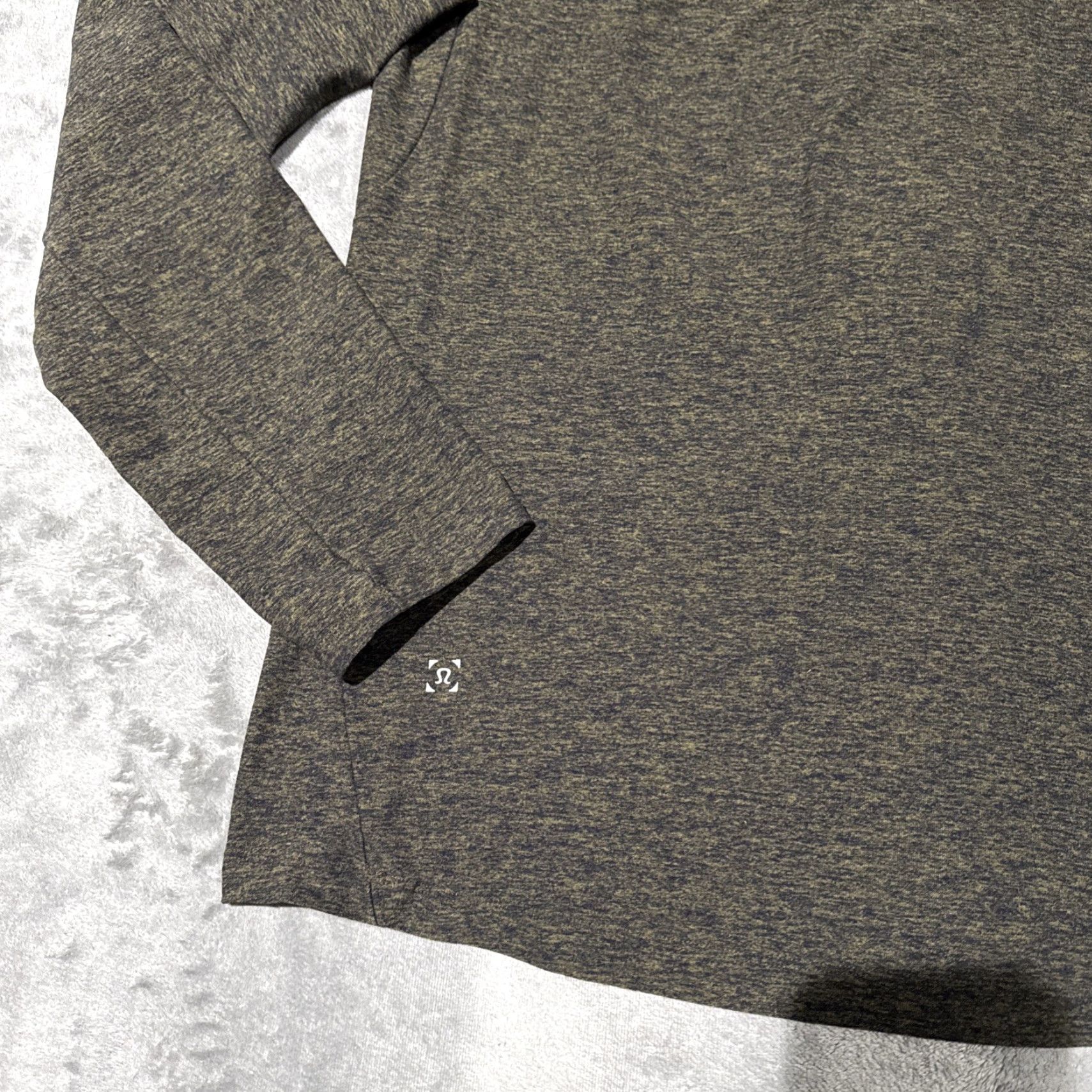Lululemon Lululemon Surge Warm 1/2 Zip Mens Size L Gray Pullover Long Sleeve Run Size US L / EU 52-54 / 3 - 7 Thumbnail