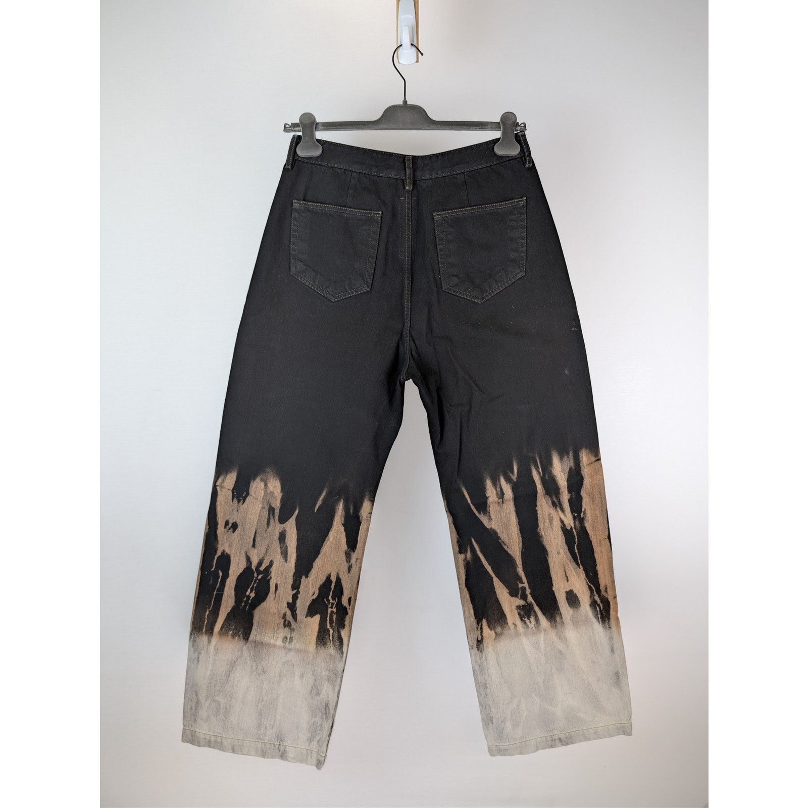Rick Owens Drkshdw o1rshd1 Geth Jeans in Black/Terra Size US 31 - 10 Thumbnail
