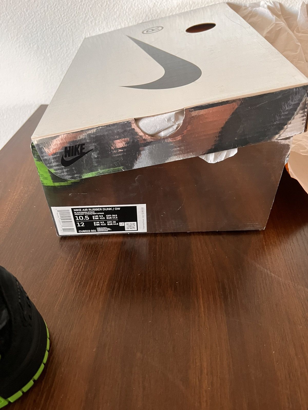 Nike × Off-White Nike Air Rubber Dunk / Off-White Size US 10.5 / EU 43-44 - 14 Thumbnail