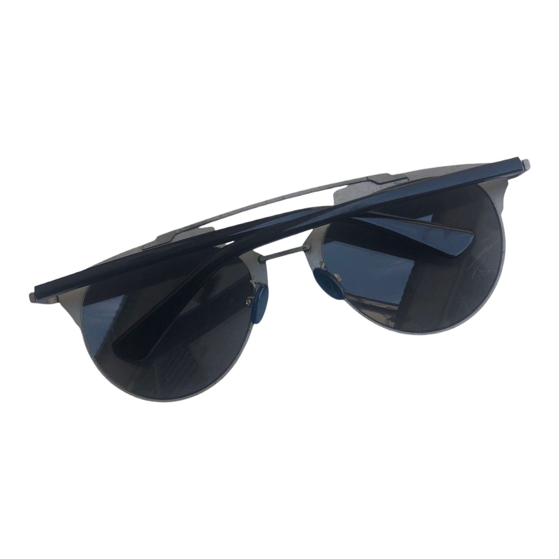 Dior 💯CHRISTIAN DIOR So Real Reflected Round Tinted Sunglasses Size ONE SIZE - 4 Thumbnail