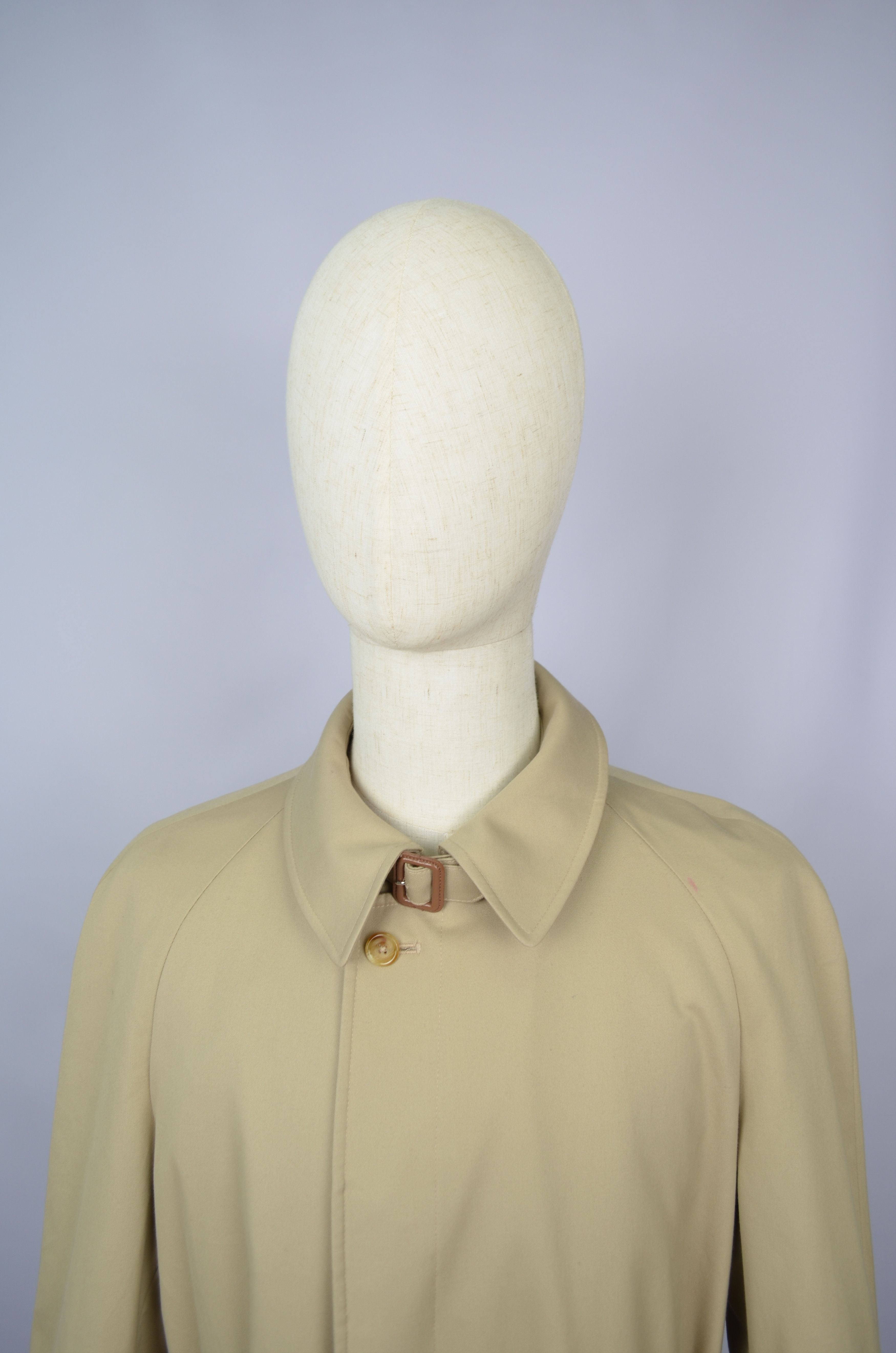Aquascutum × Vintage Aquascutum London Trench Coat Aqua 5 Vintage Sz 38 S/M Size US M / EU 48-50 / 2 - 3 Thumbnail