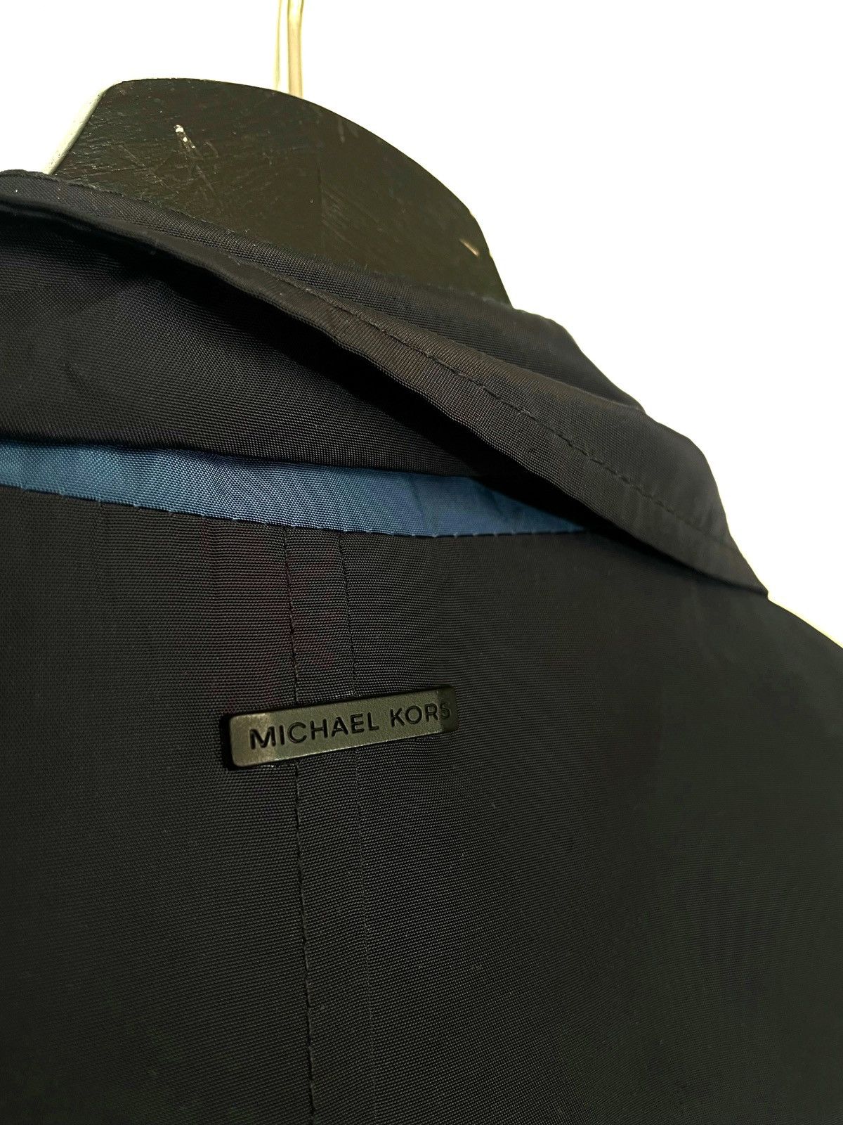 Designer × Michael Kors Trench Coat Men Blue Michael Kors Size L Nylon Business Size US L / EU 52-54 / 3 - 6 Thumbnail