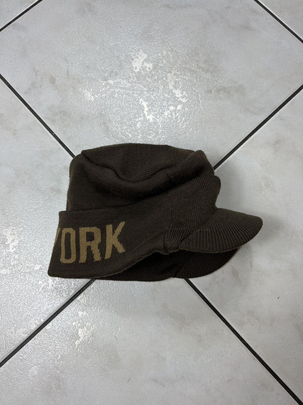 Vintage × Zoo York Vintage Zoo York visor radar beanie hat hip hop y2k knit Size ONE SIZE - 3 Thumbnail