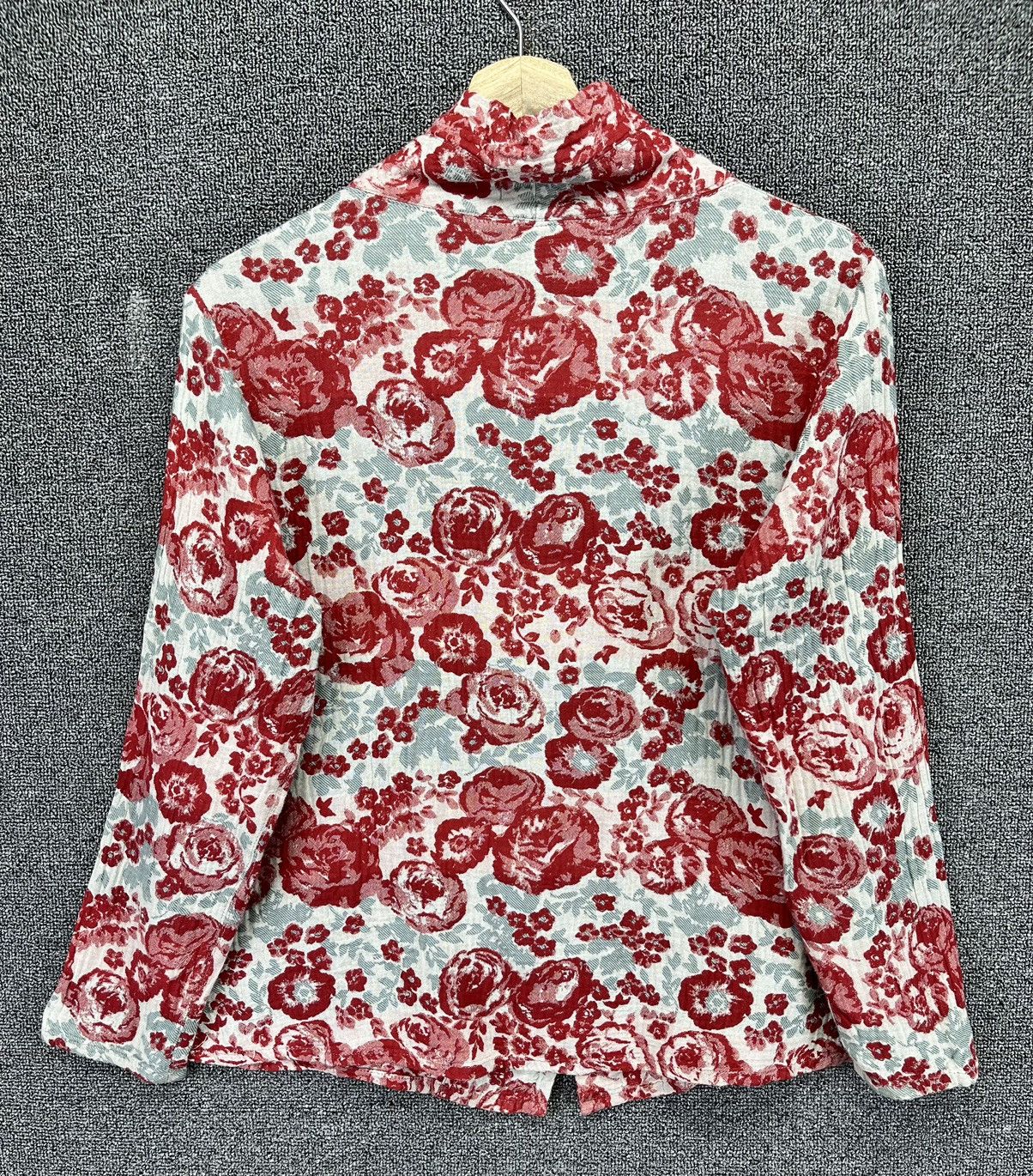 Flannel Vintage Issey Miyake Plantation Flowers Button Up Flannel Size M / US 6-8 / IT 42-44 - 8 Thumbnail