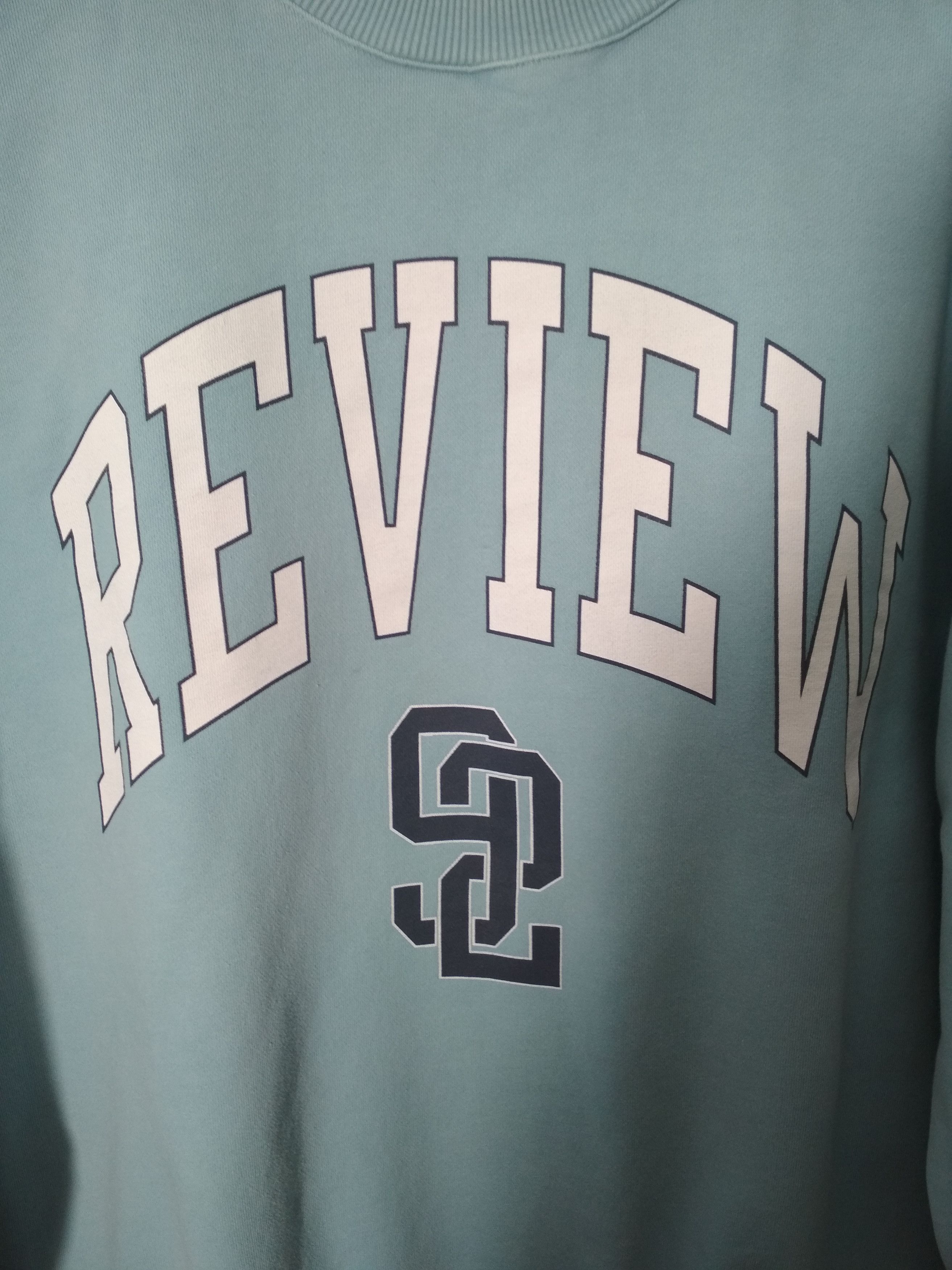 Review Review blue blouse sweatshirt big logo M Size US M / EU 48-50 / 2 - 4 Thumbnail