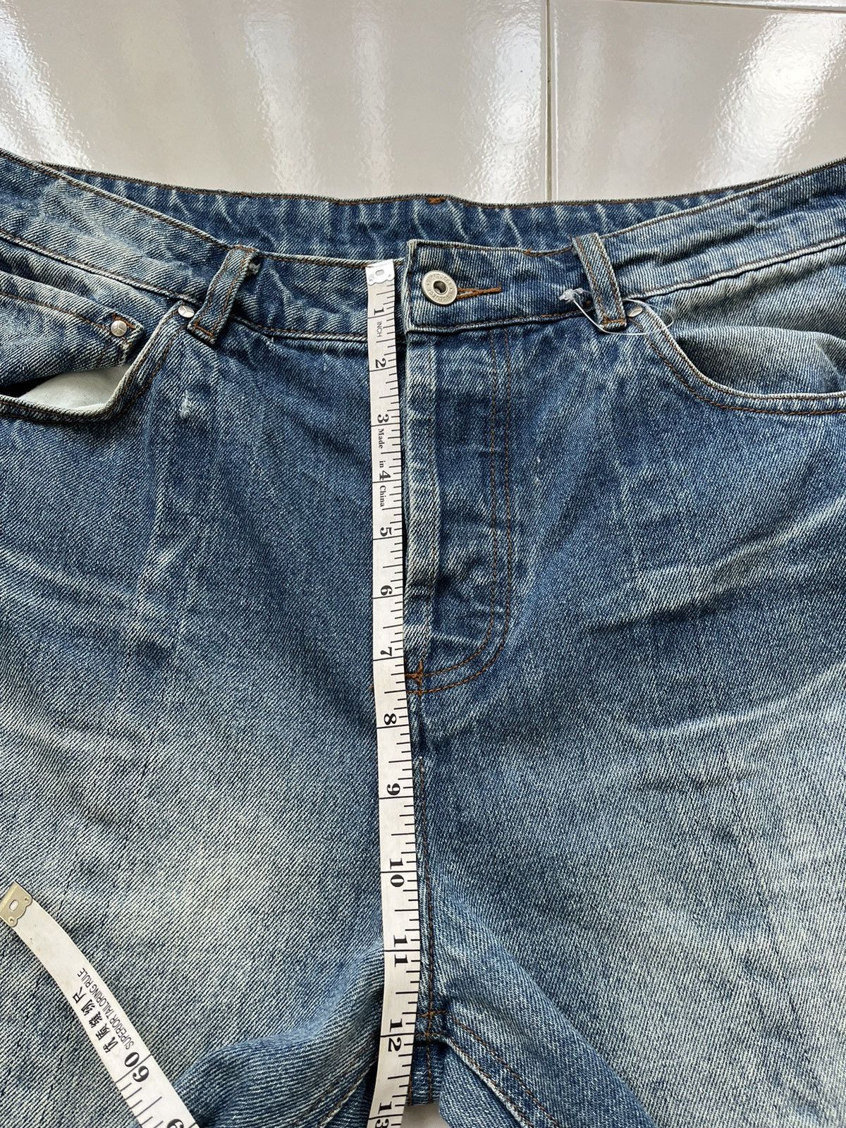 Y/Project Y/Project Wire Denim Distressed Unisex 👫 Size US 33 - 10 Thumbnail