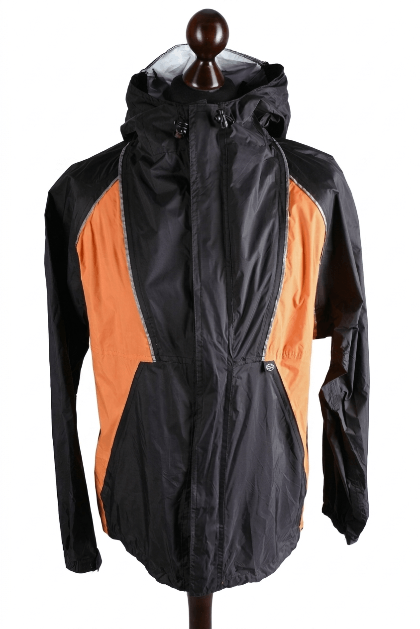 Harley Davidson Harley-Davidson Waterproof Hooded Windbreaker Jacket Size US L / EU 52-54 / 3 - 2 Thumbnail