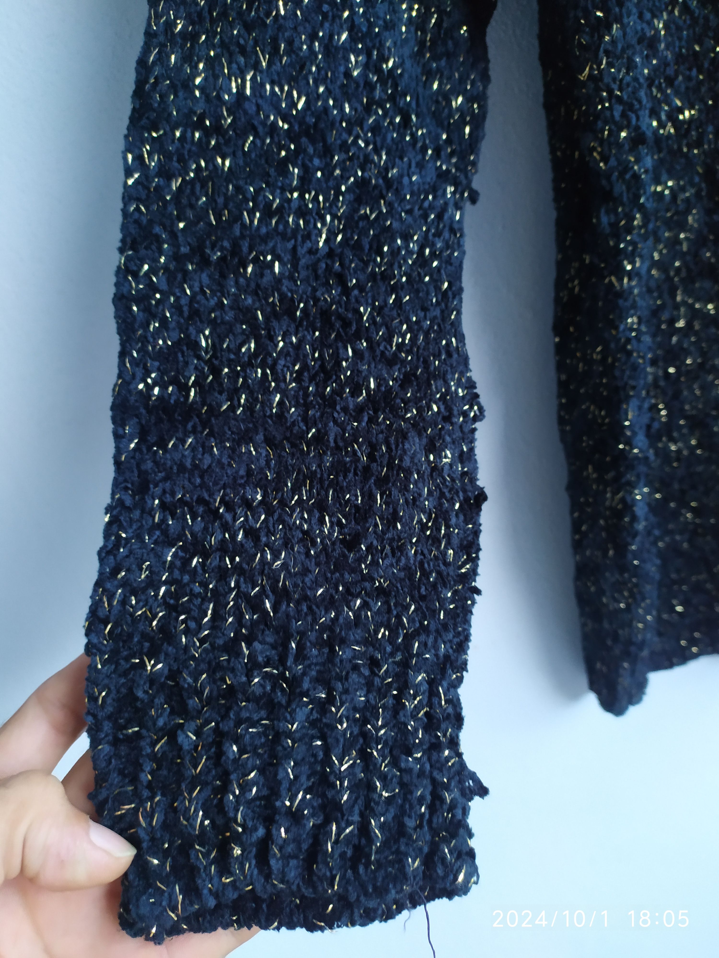 Aran Isles Knitwear × Beauty Beast × KMRii Japanese Beat Black Knitwear Size US L / EU 52-54 / 3 - 3 Thumbnail
