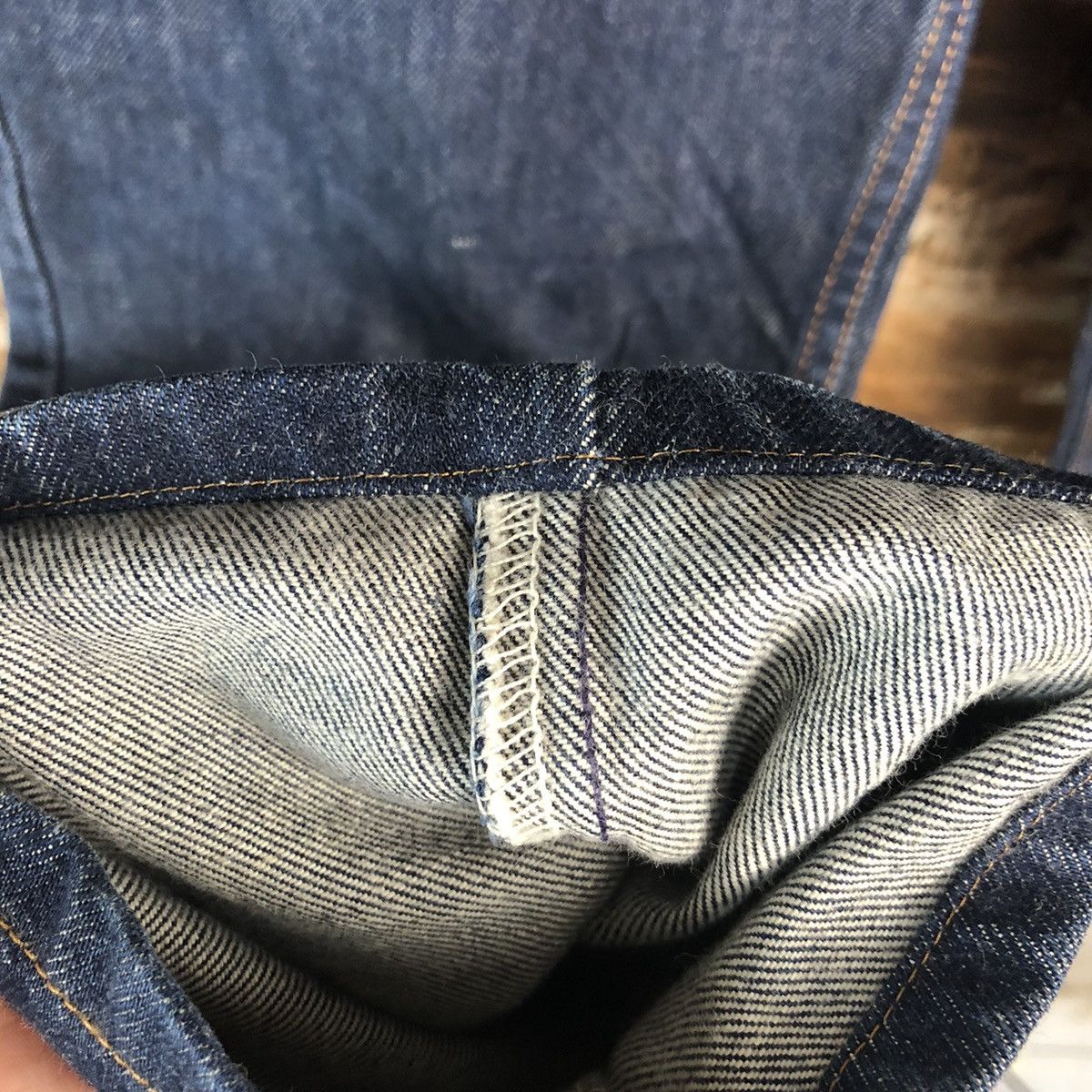 Levi's DL Levis 609 orange tag Dark Blue Denim Pants #A2580 Size US 32 / EU 48 - 9 Thumbnail