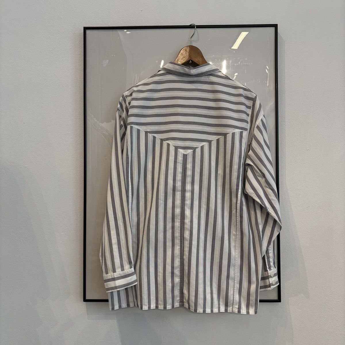 Kansai Yamamoto KANSAI YAMAMOTO STRIPED GEOMETRIC SHIRT Size US M / EU 48-50 / 2 - 4 Thumbnail