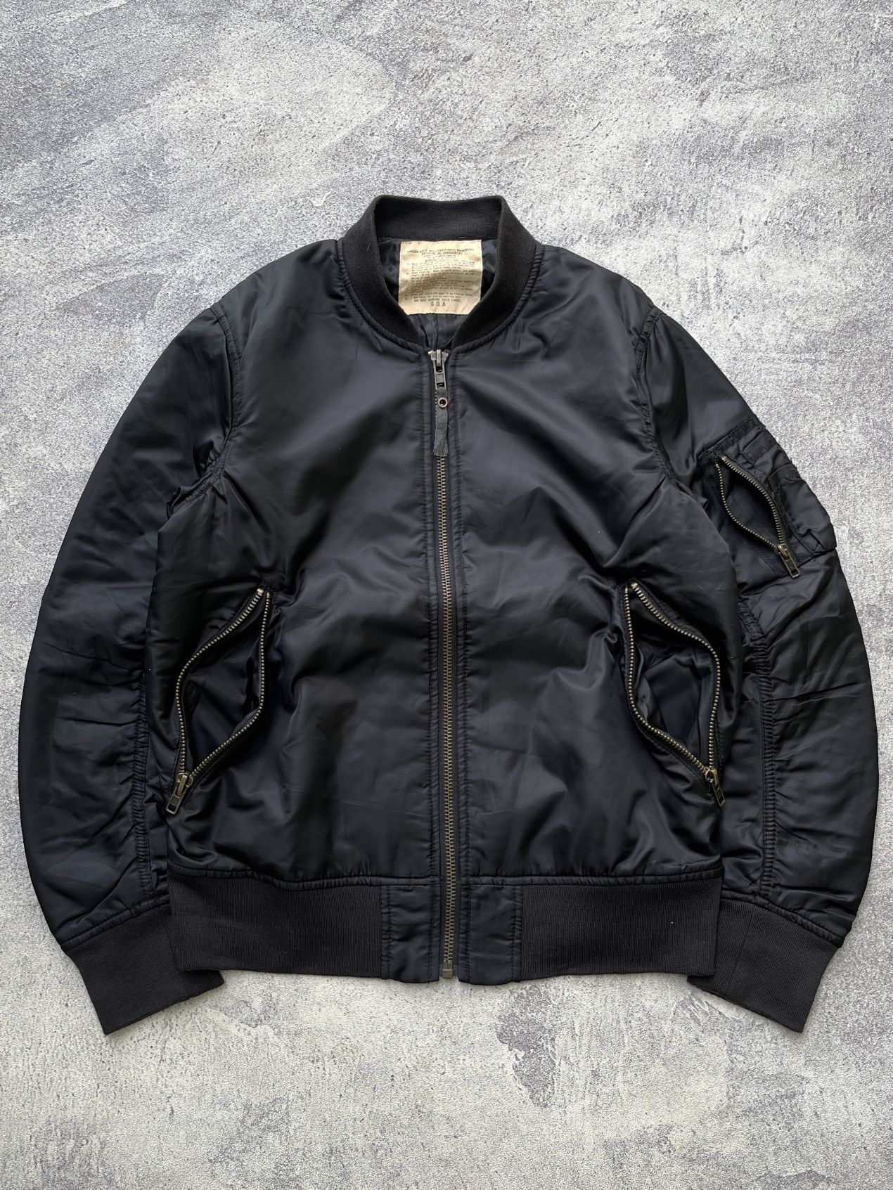 If Six Was Nine G.O.A Nylon Military Bomber Size US L / EU 52-54 / 3 - 2 Thumbnail