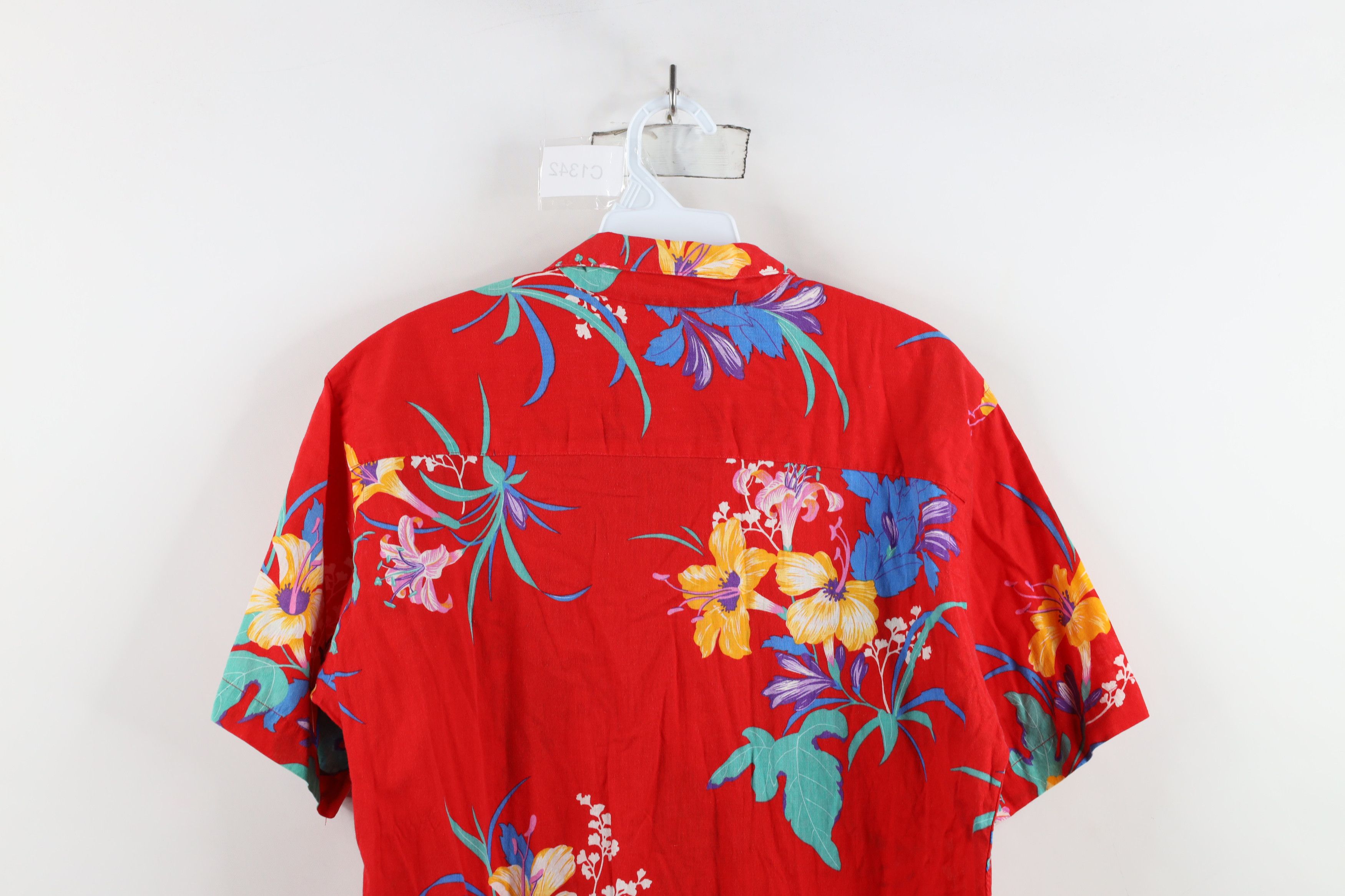 Vintage Vintage 70s Streetwear Flower Hawaiian Button Shirt USA Size US M / EU 48-50 / 2 - 12 Thumbnail
