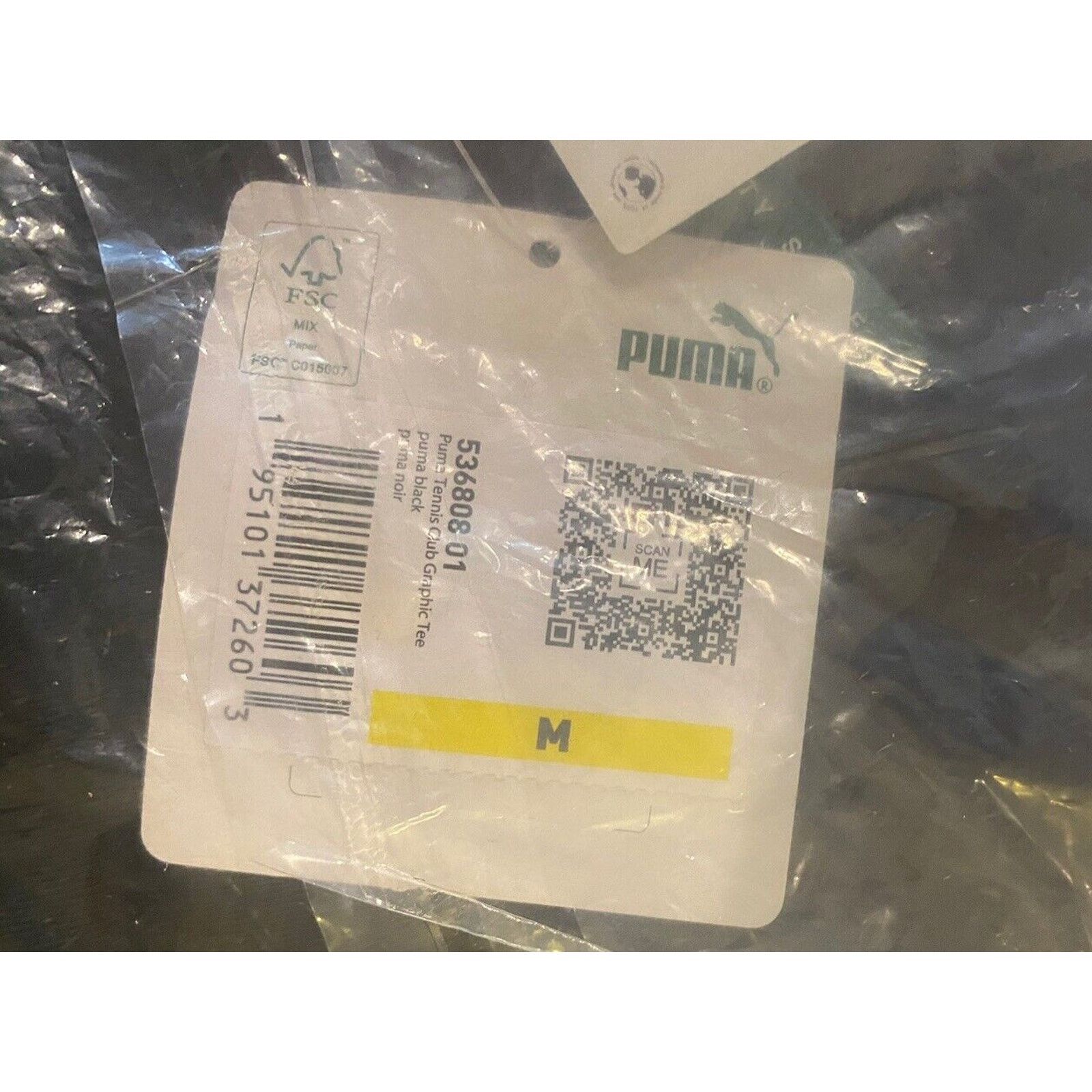 Puma Puma Tennis Club Court Graphic tee t-shirt Rare Pint NWT $65 Size US M / EU 48-50 / 2 - 8 Thumbnail
